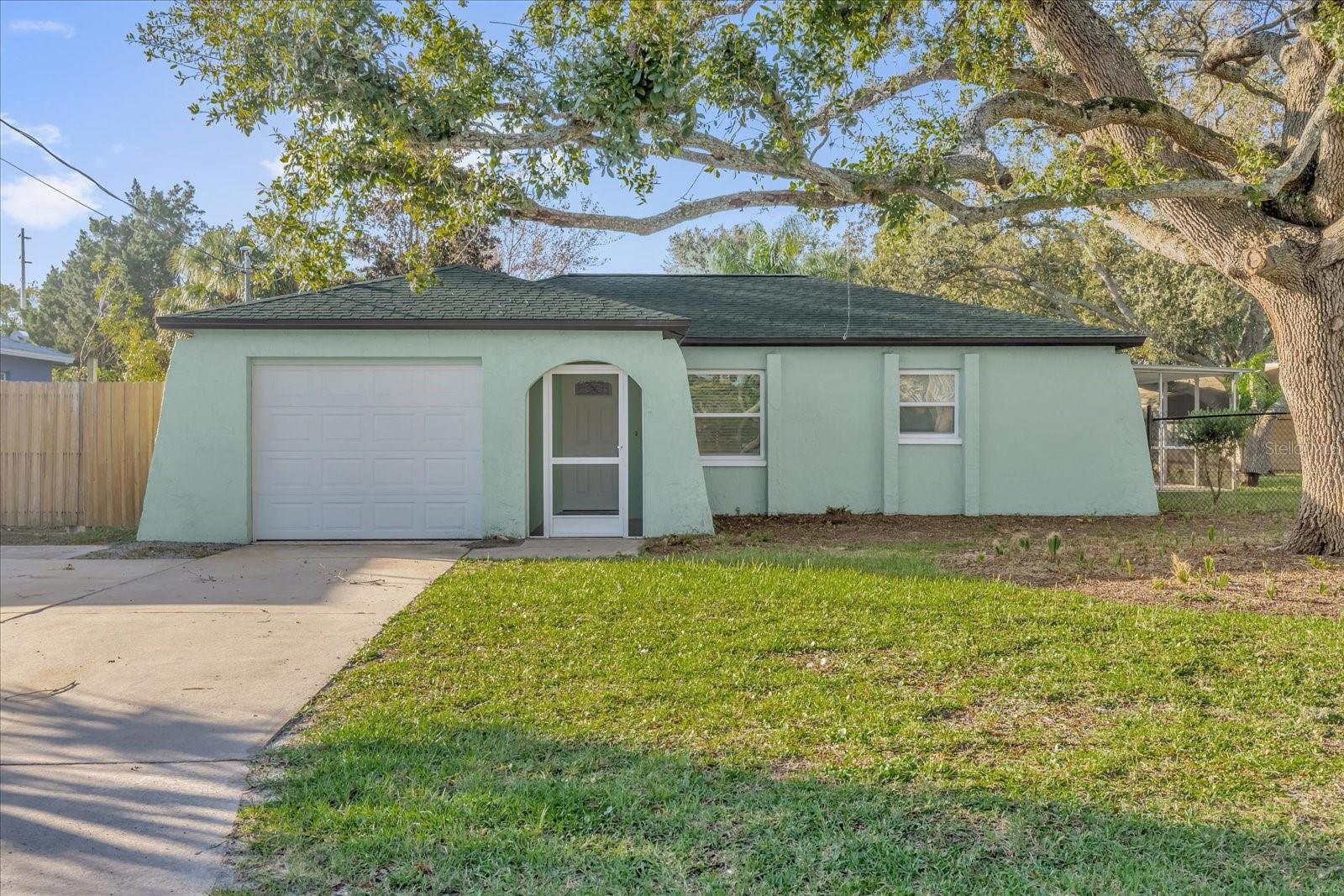 Welcome to this beautifully renovated pool home nestled in the desirable Sea Pines subdivision. Situated on a generous lot size, this single-story residence offers both space and comfort and two handy sheds for extra storage or hobby space. Inside, the updates shine. A brand-new A/C system and new water heater gives you a peace of mind. The kitchen is a standout with quartz countertops, GE stainless-steel appliances, and modern finishes. Throughout the home you’ll find luxury vinyl flooring, updated lighting and ceiling fans, and fresh doors and trim giving a clean, contemporary feel. The upgraded bath is another highlight, featuring a custom sink and modern styling. Utility upgrades include a full re-pipe of the plumbing, ensuring reliability for years to come. Outdoor appeal draws you in — with a large lot offering room to roam, two sheds for storage or workshop space, and plenty of yard for entertaining, gardening, or simply relaxing in the Florida sunshine. Key Features at a Glance: New central A/C system New water heater Chef’s kitchen with quartz countertops & GE appliances Luxury vinyl plank flooring throughout Updated lighting fixtures & ceiling fans Fully upgraded bath with custom sink New interior/exterior doors and fresh trim Full re-pipe of plumbing for worry-free living Two sheds for additional storage/workspace Spacious lot in a well-established neighborhood Don’t miss your chance to own a turnkey home in Hudson where thoughtful updates meet everyday comfort.