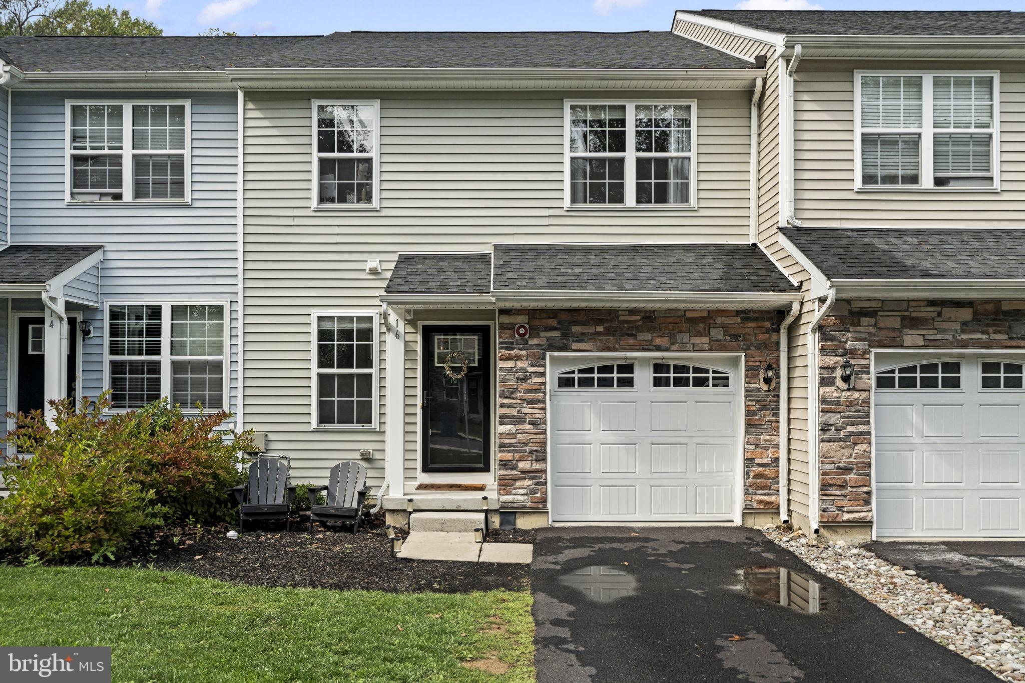 Welcome to this beautifully updated, neutral-toned oasis! This nearly new 3-bedroom, 3.5-bath unit is tucked within a private community and has been thoughtfully upgraded throughout. The bright, open main level features a welcoming foyer, powder room, updated flooring and lighting, and a stylish kitchen with granite countertops and tile backsplash. Upstairs, you’ll find three spacious bedrooms, including a primary suite with walk-in closet, plus updated carpeting and a refreshed laundry room. The fully finished basement with full bath adds incredible bonus living space—perfect for guests, a home office, gym or media room. An attached garage, central air and private deck complete the package. The sellers have truly maximized this home with thoughtful improvements including: deck (2022), backsplash (2022), second-floor carpeting and fireplace tile (2023), finished basement with full bath and powder room refresh (2024), first-floor flooring and ceiling fans (2025), laundry room (2026), plus updated lighting throughout. Beautifully cohesive, move-in ready and designed for easy living!