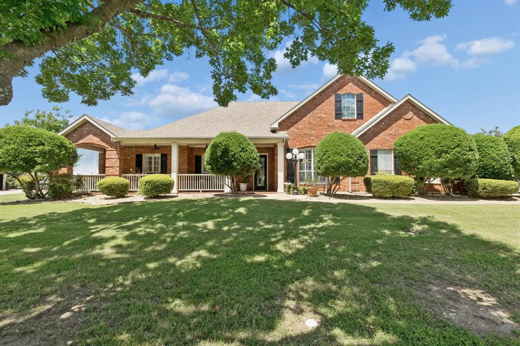 Beautiful 5 bedroom, 3 bath home tucked away on a cul de sac in sought after Parker Lake Estates. Situated on an expansive half acre lot, this property offers the space, charm, and backyard retreat buyers are searching for! Inside you will find beautiful floors, plantation shutters, and a functional layout designed for both everyday living and entertaining. The spacious kitchen opens to the main living area and breakfast room, while a dedicated office provides the perfect work from home setup. The oversized primary suite features a beautifully updated bath with soaking tub and walk in shower. Step outside to enjoy the inviting front porch or relax in the incredible backyard complete with a sparkling pool, water feature, mature trees, and plenty of room to spread out. A rare opportunity to own a spacious home on a large lot in one of the area’s most desirable neighborhoods!