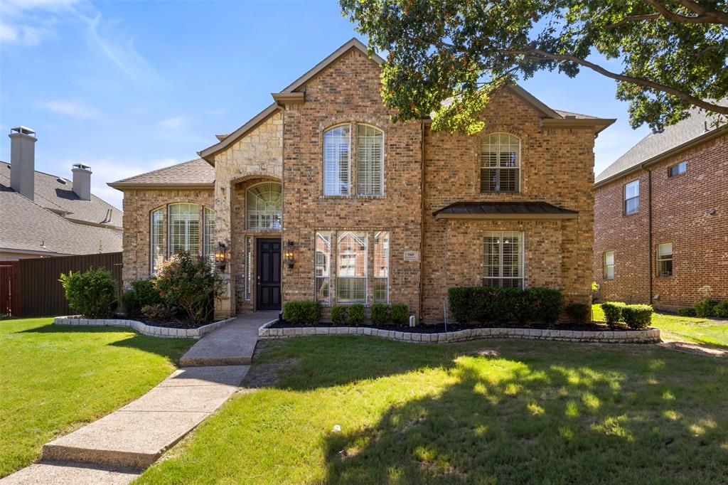 WELCOME HOME to this beautiful move in ready house in the sought after Windhaven Farm neighborhood! As you walk into this house you are welcomed with two formal spaces, perfect for entertaining guests. Separated from the front entertainment space, you have the privacy of your main living area which is surrounded with floor to ceilings windows that provide a beautiful view of your backyard oasis. As you step outside, you are welcomed with an amazing waterfall pool that also features a heated spa. With a pergola tucked to the side, you have the perfect space for guests to beat the heat away from the sun. With a secondary living space located on the second floor, you have plenty of room to spread out. The Primary and first flex guest or office bedroom are located on the first floor, while the remaining three bedrooms are located upstairs along with the secondary living space. The kitchen features a gas cooktop built for a chef, along with dual ovens and stainless steal appliances including a smart refrigerator. This home offers all the space you will need and more! Refrigerator and televisions convey with the sale of the home. You are located near shopping and retail of Legacy East and West, and halfway between Stonebriar and Willowbend mall. This home feeds into Plano ISD and located right off the tollway. Come check out this house before it's gone!