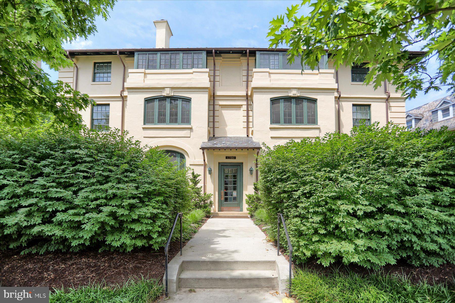 4300 Roland Avenue, Unit 201 is a two-bedroom, one-bath condo with freshly refinished hardwood floors, generous room sizes, original built-in cabinetry, a wood burning fireplace, and a bright enclosed sunroom. The kitchen includes stainless steel appliances and ample cabinet space, while the bathroom features an in-unit stacked washer and dryer.The unit also includes an owned, assigned parking space and a designated private storage room in the basement. Conveniently located in Roland Park with easy access to shops, dining, and major commuter routes.