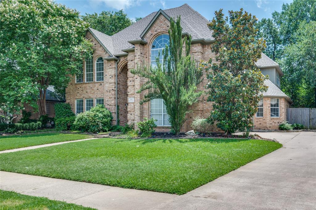 This is a Colleyville gem. Well maintained home in a beautiful, quiet, established, sought after neighborhood . Spacious kitchen with granite countertops, SS appliances, tile backsplash, & tons of cabinets for storage. Living room features decorative tile fireplace, vaulted ceiling, built-ins & lots of natural light. Media room great for entertaining guests. Beautiful, custom built deck in the backyard. This is the perfect family home that feeds into award winning Grapevine-Colleyville ISD. Centrally located and close to shopping, entertainment, restaurants and more. Just steps away from Colleyville Nature center!  New roof December 2024. Two almost new AC units. One replaced in 2023 and one replaced 2024.  Buyer may need to purchase a new survey. Come make this home your own!