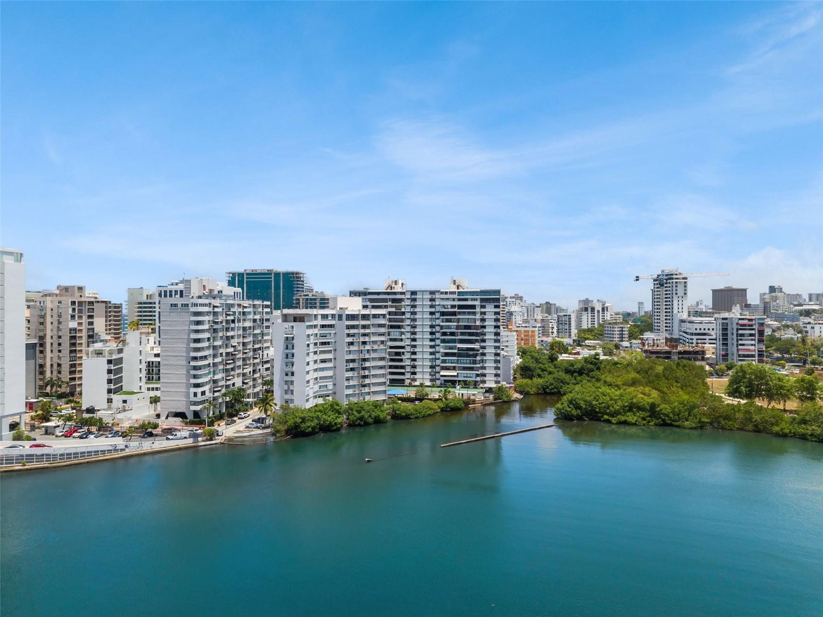 THE ART OF LIVING WELL.A beautifully renovated residence designed around light, water, and modern city life.Welcome to Condominium Del Mar 603, an exceptional 2-bedroom, 2-bathroom residence offering 1,370 square feet of fully renovated interiors, refined contemporary design, and captivating water views.Thoughtfully reimagined from the ground up, the residence features:Brand-new interiors throughoutA sleek, modern kitchen with elevated finishesBeautifully redesigned bathrooms with distinctive tileworkFolding glass doors that seamlessly extend the living space onto the private balconyExpansive views across the lagoon toward the Convention Center and Old San JuanCommunity poolVisitor parkingThe private balcony creates an effortless connection between indoor and outdoor living, framing a dynamic panorama of water, skyline, and city landmarks.Ideally positioned in the heart of Condado, this sophisticated residence places the neighborhood’s finest restaurants, boutiques, beaches, and lagoonfront recreation just moments away. Every detail is designed for a lifestyle of comfort, convenience, and understated luxury in one of San Juan’s most coveted settings.Modern. Sophisticated. Exceptionally located.HOA: $736 monthly incl. insurance  CRIM: $857 annually