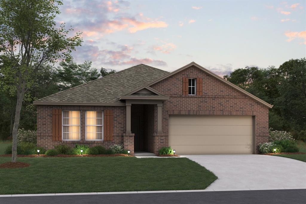 Built by M-I Homes. Discover this exceptional new construction home at 1732 Foliage Drive in Fort Worth. This thoughtfully designed single-story home offers plenty of living space with an open-concept layout perfect for everyday living and entertaining. Step inside and find 3 bedrooms, 2 full bathrooms, an open-concept living space for seamless flow between rooms, new construction quality and craftsmanship, and so much more.
 
The open-concept floorplan creates an inviting atmosphere where the living areas flow naturally together, making it ideal for both daily life and hosting guests. The owner's bedroom is strategically positioned on the main level for privacy and convenience, while the additional 2 bedrooms provide flexible space for family, guests, or home office needs. With 2 full bathrooms, the home offers practical functionality for busy households. This new construction home represents an opportunity to own a quality-built residence with no previous wear and contemporary design features.
 
The combination of thoughtful layout, solid construction, and prime Fort Worth location makes this an attractive option for today's homebuyers seeking move-in ready convenience. Schedule your visit today!