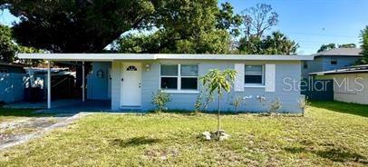 Welcome home to this beautifully maintained 2-bedroom, 1-bath residence with carport and bonus office/den, ideally located in the heart of Pinellas Park. Pride of ownership is evident throughout, with major 4-point items updated in 2018, including the roof and HVAC, offering peace of mind for years to come. Inside, the home features ceramic tile and laminate flooring, updated windows with blinds, newer interior doors, modern lighting, and ceiling fans throughout. The kitchen and bathroom showcase quality finishes such as granite countertops, updated cabinetry, stainless steel appliances, and detailed tile work, creating a warm and welcoming space. An air-conditioned laundry room and flexible office/den add valuable versatility to the layout.Step outside to a generously sized, fully fenced yard, perfect for entertaining, pets, or simply enjoying Florida living. Covered parking under the carport, along with an extended driveway, provides ample space for multiple vehicles, a boat, or trailer. Located in unincorporated Pinellas Park and in an X flood zone, this property offers added convenience.The location is truly hard to beat just minutes from State Road 693, with quick access to US-19 and I-275, making travel throughout Pinellas County and the greater Tampa Bay area effortless. Enjoy being less than 15 minutes from St. Pete–Clearwater International Airport, under 20 minutes to the Gulf beaches, and close to shopping, dining, parks, medical facilities, and entertainment. Whether commuting, heading to the beach, or enjoying the best of Tampa Bay, this home delivers comfort, convenience, and confidence in one complete package.