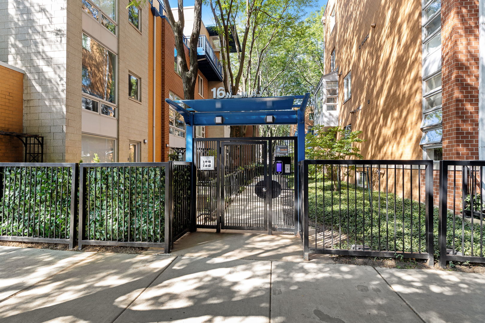 Rare offering: Penthouse condo in highly sought-after Block X community is flooded with natural light and offers the peace and quiet of a gated community all while being located in the heart of the West Loop! Enjoy indoor/outdoor living with access to the private, 350sf terrace which runs the full length of the unit and has the best view in the complex, overlooking the lushly landscaped courtyard. With over 2,200sf of living space, this unit offers an open floor plan and is designed for the ultimate in entertaining. High-quality features throughout include a custom wine room, maple floors, 6-panel solid oak doors, top-notch built in audio system and front projector with touch-panel controls. Additional features include a private, attached garage with overhead storage as well as a separate storage closet. Steps away from all of the hottest restaurants, cafes, shopping, parks and public transportation.   The family/billiard room can easily be converted into a third bedroom if desired!