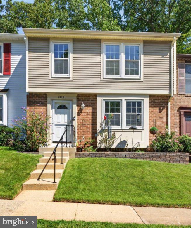 Welcome to this rare model in the neighborhood offering approximately 2,100 square feet, 3 bedrooms, 3 full baths, and a half bath. This layout stands apart with an overhang that gives the front bedrooms noticeably more space than the standard model in the community.The main level welcomes you through a foyer with built-in shelving and hardwood floors that carry through the living space. The living room opens into a dining and sitting area with a sliding glass door leading out to the deck, and a pass-through with bar seating connects to the kitchen. The kitchen features granite countertops, a tile backsplash, and stainless steel appliances. A powder room and closet complete this level.Upstairs, the primary bedroom takes advantage of the home's larger footprint, with an ensuite bath and a spacious walk-in closet. Two additional bedrooms, also benefiting from the extra square footage up front, share a full hall bathroom.The lower level offers a finished rec room, ideal for a media space, home office, or play area, along with a full bathroom and a dedicated laundry area with additional storage space.Step outside to a deck overlooking a paver patio below, all within a fully fenced yard shaded by mature trees, including a flowering crepe myrtle and a Japanese maple.This home has been recently renovated throughout, including a refreshed kitchen, an updated guest bathroom, and fresh paint on the main and upper levels. The HVAC system was replaced in 2022.Zoned for Orange Hunt Elementary, Irving Middle School, and West Springfield High School.This home is part of the Lakewood Hills community, where residents enjoy amenities including a lake, walking and jogging paths, basketball courts, tot lots, and reserved parking.Excellent location just outside the Beltway! Convenient access to major roads including Fairfax County Parkway, 395/495/95. Close to Metro bus stops, Franconia-Springfield Metro station, commuter lots, and the Rolling Rd/Burke VRE stations. Also nearby are George Mason University, Ft. Belvoir, Lake Accotink Park, Burke Lake Park, South Run Rec Center, Springfield Golf and Country Club, Springfield Town Center, Springfield Plaza, and restaurants. Huntsman Lake is within walking distance. Just minutes to DC, the Pentagon, Reagan National Airport, Alexandria, Arlington, Tysons Corner, and more. Very walkable community with nearby bike trails and walking paths. Within two miles of local shopping centers including Huntsman Square, Rolling Valley Mall, and Burke Town Plaza. Nearby community swim and racquet clubs.With a layout you won't find elsewhere in the neighborhood and a location that puts everything within reach, this home is ready for its next owner. Some photos are virtually staged. Make your appointment today!
