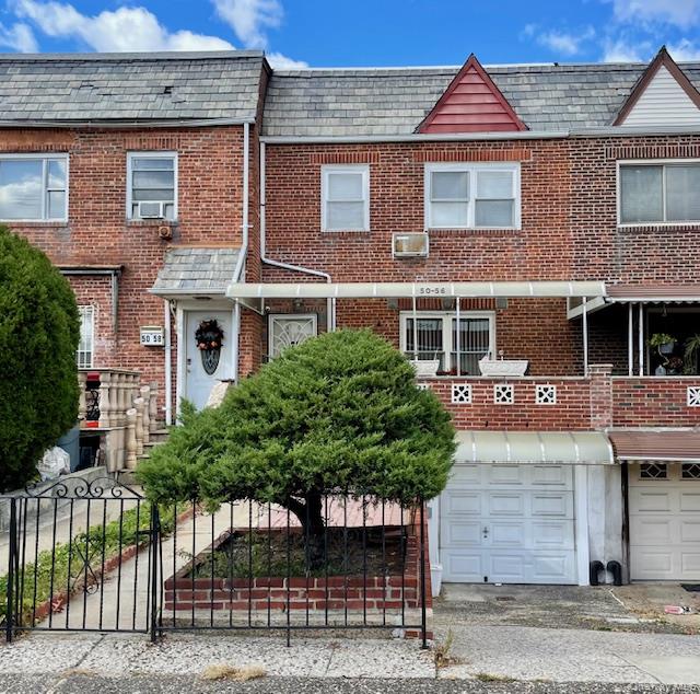 Pride of ownership is evident throughout this beautifully-maintained bright and airy solid brick with private driveway and garage on the Woodside/Sunnyside border. Boasts many upgrades to include hi-hat lighting, abundant closets, and newly installed interior doors. The full-height lower level is a walkout to private backyard with storage shed. Easy access to highways. Convenient to shopping, schools, and restaurants. Close to #7 subway; easy commute to Manhattan.