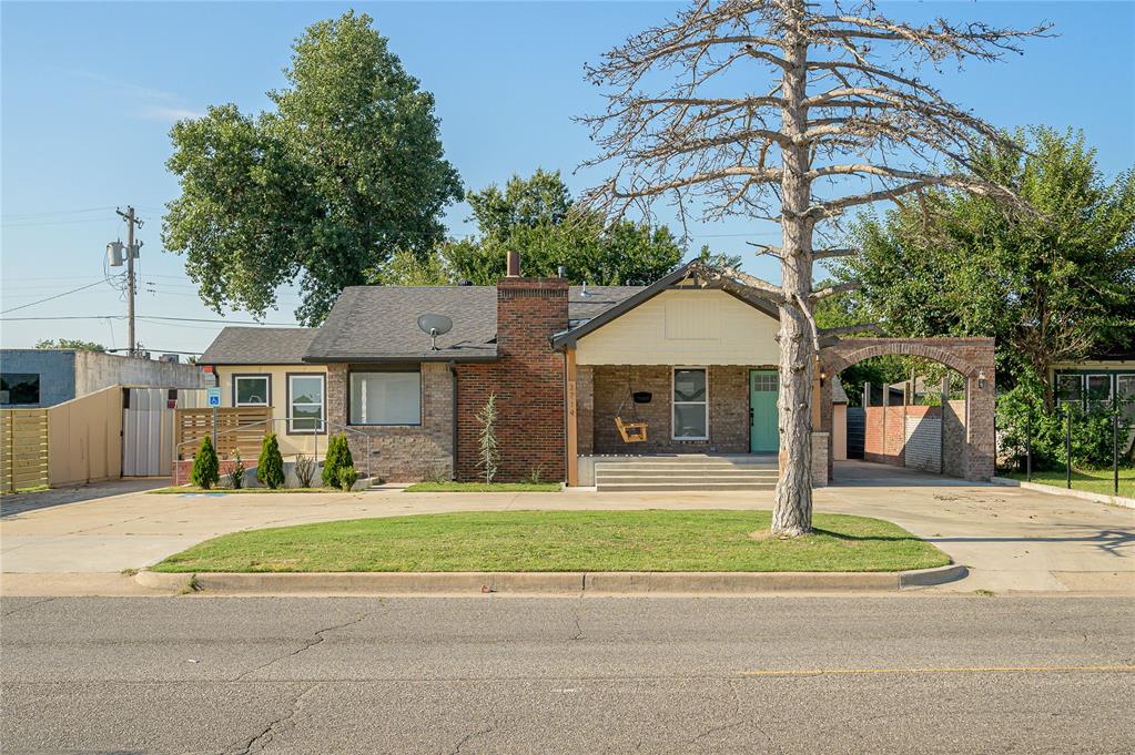 Well-maintained property offering flexibility for residential or potential commercial use (buyer to verify zoning and permitted uses). The main home features updated kitchen and bathrooms, ceramic tile, hardwood floors, new windows, and new HVAC systems. Enjoy outdoor living with a covered patio and the added privacy of a new fence. A detached garage includes a bonus room with a half bath, providing versatile space for a home office, hobby room, studio, workout area, or additional storage. The property also offers a dual driveway for ample off-street parking. With its functional layout and flexible space, this property may be well suited for a barber shop, hair salon, or other small business, subject to buyer verification of zoning and intended use. Conveniently located with easy access to shopping, dining, schools, and major highways, this property presents an excellent opportunity for homeowners, investors, or entrepreneurs alike