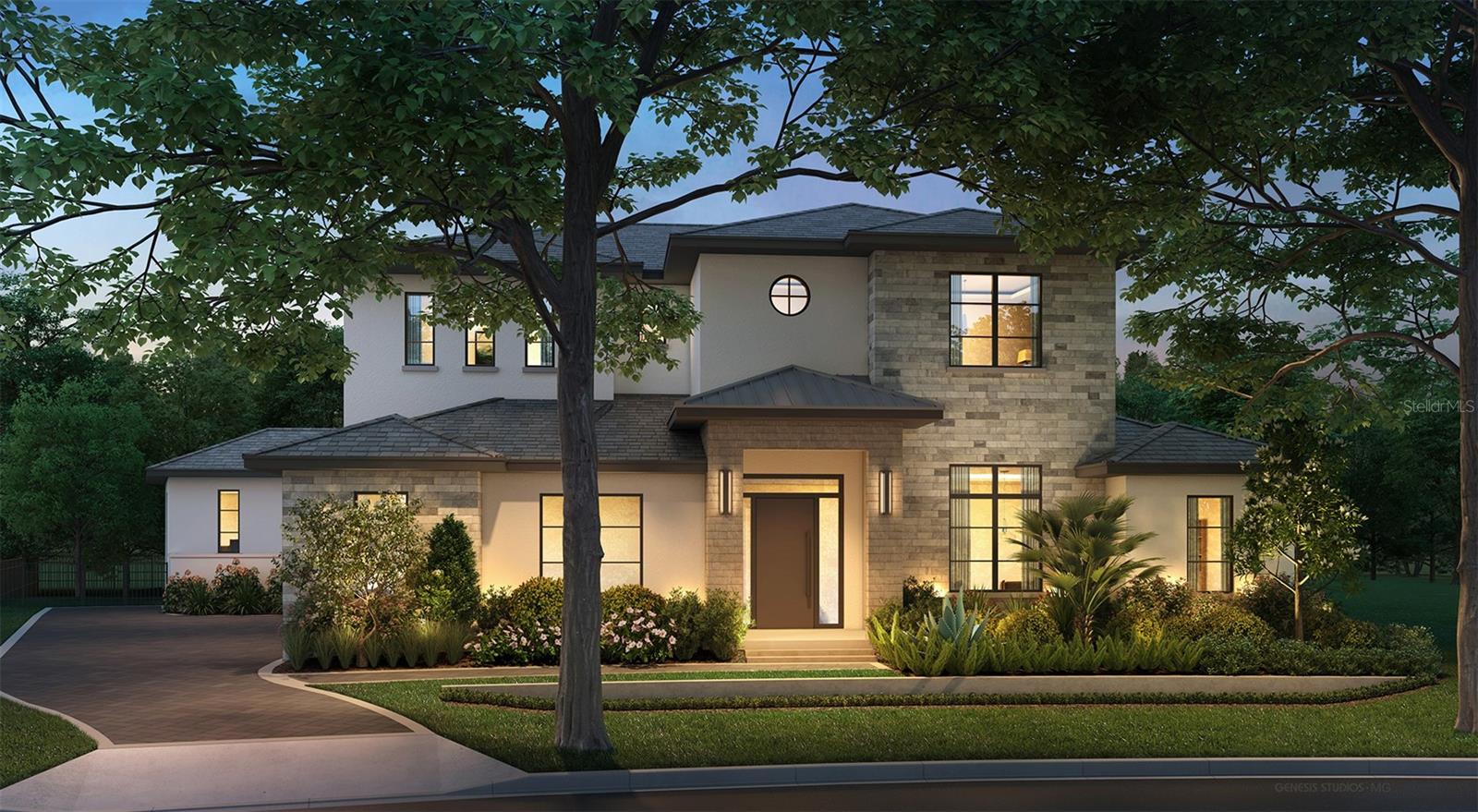 Under Construction. Being expertly built by Maroon Fine Homes, and located in the new Cromwell expansion at Lake Nona Golf & Country Club, this luxurious custom home is perfectly situated with direct access to the Club’s amenity base, The United States Tennis Association’s National Campus, and Lake Nona’s Town Center.

The warm, contemporary residence boasts five bedrooms, five full and two half baths, ranging over an impressive 6,000 sq. ft. floor plan. Custom floor to ceiling millwork, with integrated lighting, and a floating stair case create a stunning entry into the home’s open floor plan. A private, glass enclosed study precedes the large great room, which is set against the serene conservation views, and is anchored by the gorgeous gourmet kitchen and stunning fire place. 

In addition to the first-floor guest suite and sitting room, the main level features the expansive owner’s suite complete with a spa-like primary bath and a 13’ by 26’ custom walk-in closet inspired by a luxury merchandise experience and offering a private vanity.  

The beautiful landscaping highlights all this home has to offer and is the perfect backdrop to the spectacular outdoor oasis complete with multiple covered lanais, a resort-style plunge and lap pool, spa and summer kitchen.  Additional features include a Scullery Kitchen, Second Floor Loft, a a Three-Car Garage.