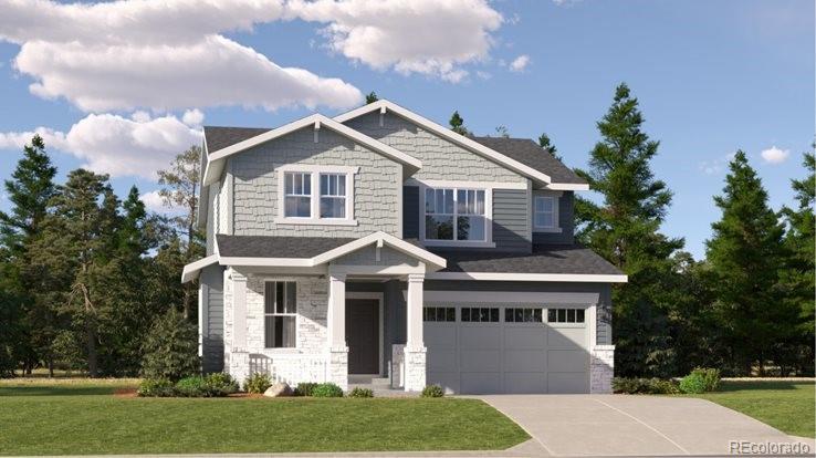 **Contact Lennar today about Special Financing for this home - terms and conditions apply**
Anticipated Completion June 2025! Feel right at home in this beautiful Pinnacle 2-story floorplan located in Ledge Rock. Featuring 4 beds, 2.5 baths, great room, kitchen, study and 3 car garage. Beautiful upgrades and finishes throughout including luxury vinyl plank flooring, stainless steel appliances and more. Lennar provides the latest in energy efficiency and state of the art technology with several fabulous floor plans to choose from. What some builders consider high-end upgrades, Lennar makes a standard inclusion. Ledge Rock offers single family homes for every lifestyle. Close to dining, shopping, entertainment and other amenities. Come see what you have been missing today! Welcome home! Photos and walkthrough tour are a model only and subject to change.