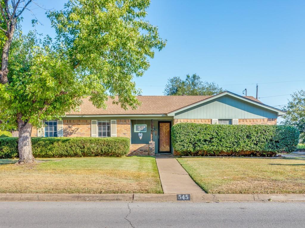 Charming One-Story Home Backing to Peaceful Ranchland Views! Welcome to this inviting 3-bedroom, 2-bath home located in Everman ISD, perfectly situated on a corner lot next to a quiet dead-end street. With tranquil ranchland behind you, enjoy serene, wide-open views and a sense of privacy that’s hard to find. Step inside to an open floor plan filled with natural light. The living area features a cozy wood-burning fireplace, ideal for relaxing evenings, while the cute bay window seat in the dining room adds character and charm. The kitchen offers stainless steel appliances—including a built-in microwave—and a convenient breakfast bar, making it the heart of the home. This all-electric home boasts a 2025 roof, a light and bright interior, and a functional layout ideal for both everyday living and entertaining. The primary suite offers comfort and space, while two secondary bedrooms provide flexible space for family, guests, or a home office. Additional highlights include a 2-car garage, side parking, and a spacious lot with plenty of room to spread out. Enjoy an easy drive to downtown Fort Worth and quick access to nearby shopping, dining, and conveniences. Whether you're a first-time buyer or looking to downsize, this property offers charm, potential, and location in one great package! Priced with updates in mind, this home is a great opportunity to personalize and make it your own.