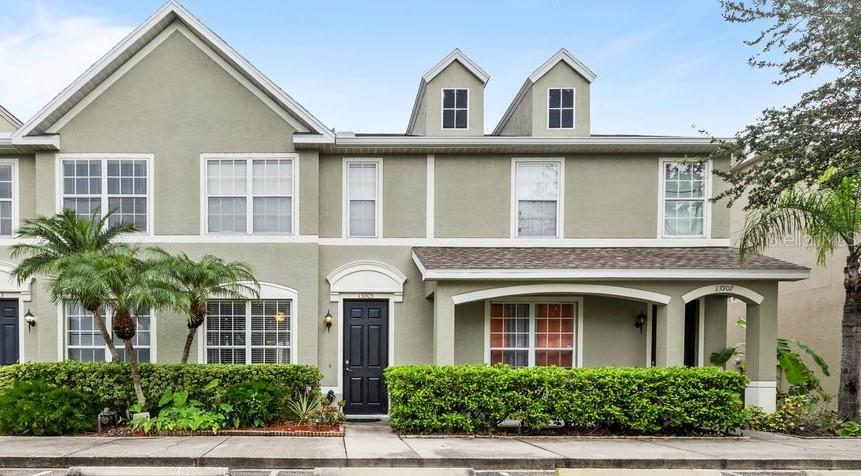 Welcome to this move-in ready and great value, two-story townhome offering 1,205 heated sq. ft. of comfortable living space in the sought-after Seminole Palms at Largo community. Step inside to an open-concept design filled with natural light and soaring vaulted ceilings, creating a bright and airy feel from the moment you enter. The spacious great room flows seamlessly into the kitchen, featuring abundant cabinetry, generous prep counter space, and a convenient pantry—perfect for anyone who loves to cook or entertain. A downstairs half bath adds convenience for guests.

Upstairs, enjoy two expansive primary suites, each offering a walk-in closet and a private en suite bath with a large vanity and plenty of storage—ideal for comfort and privacy. Additional highlights include indoor storage and a serene back patio overlooking a tranquil water feature, offering the perfect spot to unwind or enjoy a morning coffee.

This home also comes equipped with hurricane shutters, two assigned parking spaces, and is located in a non-flood zone (no flood insurance required) for extra peace of mind. Enjoy low-maintenance living with HOA-covered cable TV, internet, grounds and pool maintenance, sewer, trash, and water—a true turn-key value package.

You’ll love the prime central location—just 9 minutes to St. Pete–Clearwater Airport, with easy access to Ulmerton Road, East Bay Drive, US-19, and I-275. Spend your weekends at nearby award-winning Gulf beaches, explore shopping and dining hot spots, or simply relax by the sparkling community pool.

Enjoy the perfect balance of comfort, convenience, and Florida lifestyle living—this Seminole Palms townhome truly has it all! Schedule your private tour today.