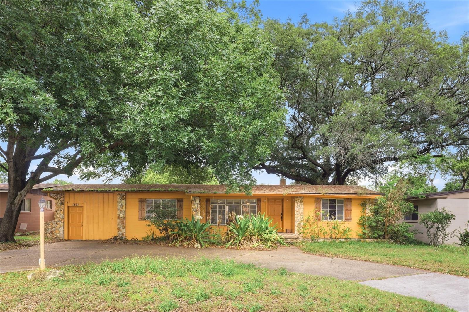 Opportunity knocks in highly sought-after College Park! This single-family ranch-style home is full of potential and perfectly positioned in one of Orlando’s most desirable neighborhoods. Featuring 3 bedrooms and 2 bathrooms, this property offers a spacious layout ready for your personal touch.  Situated on a generously sized lot, the large yard provides endless possibilities—expand, create your dream outdoor space, or design the perfect entertaining area. Whether you’re an investor, renovator, or buyer looking to customize your forever home, this fixer-upper is a rare chance to bring your vision to life.  Enjoy the unbeatable location with close proximity to shopping, dining, parks, and everything that makes College Park desirable. With the right updates, this home could truly shine.  Don’t miss out on this incredible opportunity! New Roof 2024