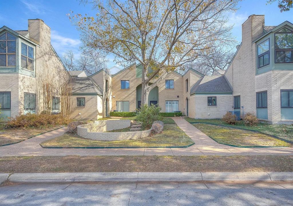 This fully furnished, turn-key townhome sits just outside TCU campus, within walking distance to campus and Amon G. Carter Stadium, and just minutes from downtown Fort Worth, DFW Airport, and all the shopping, dining, and entertainment the city has to offer.  Everything you need is already included, from the washer dryer and refrigerator to kitchen utensils and linens. Just bring your suitcase and settle in.The layout is as functional as the location. Upstairs features two spacious bedrooms, each with its own private bath. A convenient half bath downstairs makes hosting easy. Sliding glass doors off the living space open to a private patio, ideal for morning coffee, evening entertaining, or simply relaxing outdoors.A detached two car garage adds privacy and safety.Fully furnished and move-in ready.