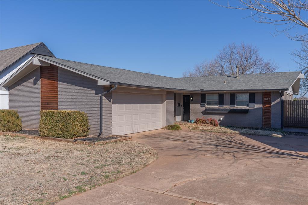 Beautifully remodeled 3-bedroom, 1.5-bath home in the heart of Edmond, conveniently located within walking distance to Memorial High School. This move-in-ready property features an updated kitchen with a large center island, built-in appliances, and modern finishes—perfect for everyday living and entertaining. The primary bedroom includes a private half bathroom for added comfort and convenience. Enjoy outdoor living on the open back patio, ideal for relaxing or hosting guests. Thoughtful updates throughout make this home a standout opportunity in a desirable location.