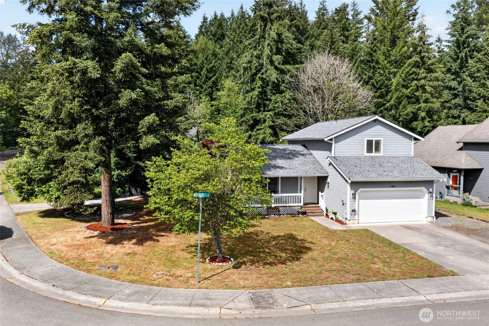 Your gateway to the outdoors starts here—an updated, move-in ready home just minutes from Alder Lake, hunting opportunities, and Mount Rainier. Bright, crisp, and filled with natural light, this beautifully refreshed Eatonville home is loaded with updates. The inviting floor plan features soaring cathedral ceilings and new luxury vinyl plank flooring throughout the main level. Recent improvements include a newer roof (2024), fresh exterior and interior paint, new carpet, updated interior trim, newer lighting, and a new hot water tank.    The kitchen is equipped with newer stainless-steel appliances, while the efficient heat pump provides year-round comfort. Outside, enjoy a newly fenced backyard, spacious corner lot, and convenient RV parking with plenty of room for recreational vehicles, boats, and outdoor gear.    Ideally located close to schools, shopping, and everyday amenities. Outdoor enthusiasts will appreciate being just 10 minutes from Alder Lake for fishing, boating, and water recreation, with nearby hunting opportunities, and less than 30 minutes from Mount Rainier National Park for hiking, camping, and year-round adventures. This well-maintained home offers the perfect blend of comfort, convenience, and the Pacific Northwest lifestyle. One year home warranty included for peace of mind. Don't miss this opportunity!
