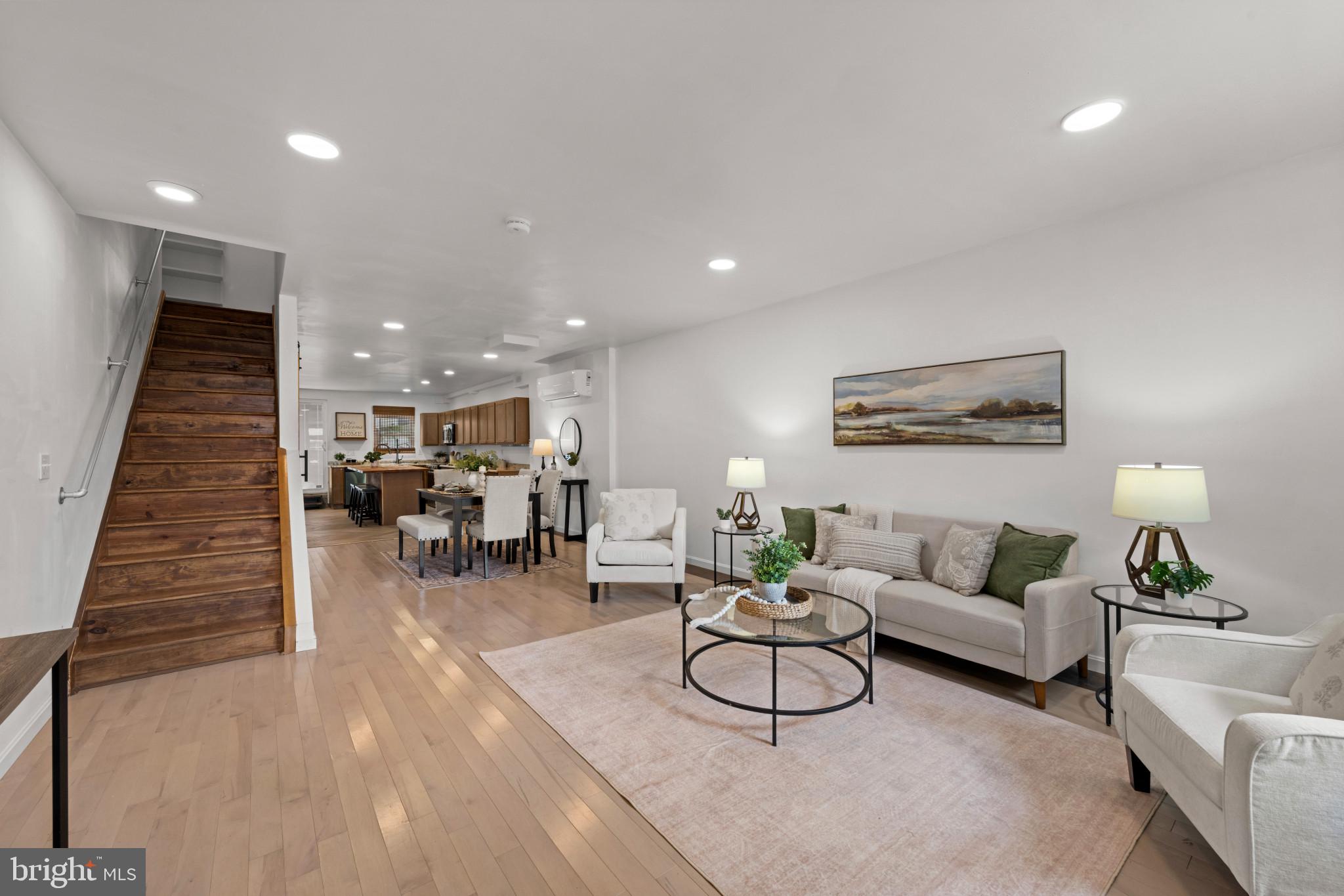 Another Bank Street beauty, but unlike most, this 16 ft wide home was thoughtfully renovated over the last decade to meet the exact needs of the current owners. This was by no means a "fix and flip." This is a home that was designed with high-end finishes and appliances, while also maximizing living space and even adding square footage. From cosmetic custom herringbone flooring and finishes to adding an entire 3rd floor to the home, the current owners went through all the hoops and permitting with the city to make the home they have today. Each room has it's own mini-split system that controls heating and cooling so you can ensure you are comfortable in any part of the home, and at any time of the day or night. The energy bill averages around only  $200. Not to mention, we are situated in one of the most desirable parts of the City, walking distance to the most popular restaurants and bars in town, Patterson Park, and of course, the Historic Fells Point. If you are looking for a unique property that allows you to make the most of city-living, you've certainly found one of the best options in the city. Come see for yourself!