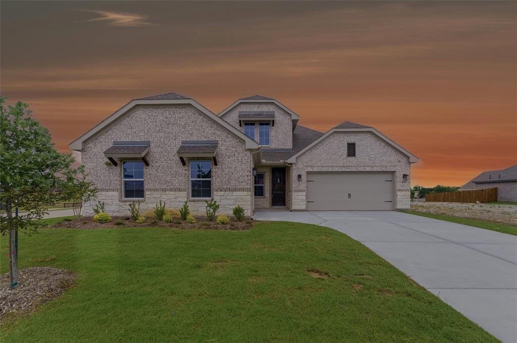 Ask us about our Trade In Trade Up program, we can buy your home! Walking through the front door will lead you into a beautiful, 2,891-square-foot home with 4 bedrooms, 3.5 bathrooms, and a 3-car garage. As soon as you enter the foyer, you have an adjacent study—or whatever way you want to use this flex room. Stroll past the staircase, powder room, and vestibule that leads to a bedroom with an ensuite bathroom. Straight ahead, the home opens up into a spacious, open concept floor plan that is perfect for entertaining or hosting family for the holidays. The family room connects with a chef’s kitchen that includes the convenience of a large island, double sink, and walk-in pantry. Just beyond the kitchen is your casual dining area that serves up views of the covered patio and the backyard beyond. The mudroom and laundry room have a family entrance, a great area to organize shoes, backpacks, keys, and more. The split floor plan situates the owner’s suite on the opposite side of the family room. This spa-like master bathroom treats you to a separate tub and shower, double vanity, and walk-in closet. Head upstairs to a large game room. You and your family will enjoy the loft design, like an extension of your first-floor open floor plan. The second floor has also two more bedrooms, and one has a private bath. The Neches offers flexibility, convenience, and style that is designed to fit your lifestyle and bring your Riverside home to life.