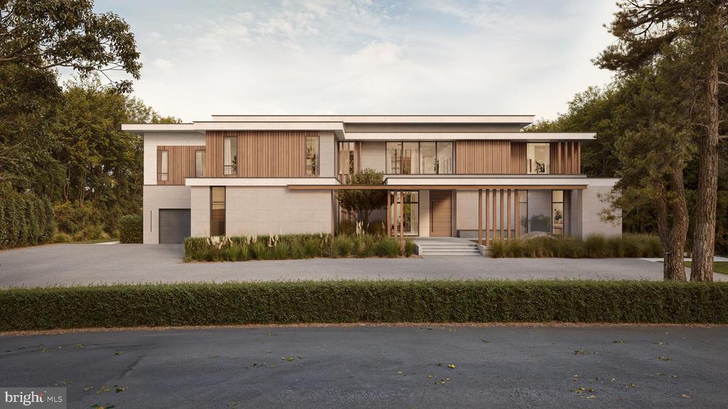 Visionary Contemporary Estate — Beyond CustomNew Construction | Introducing a one-of-a-kind estate by award-winning TriCrest Homes in collaboration with Paradigm Office. Perfectly sited on a premium one-acre lot in Langley Forest, McLean’s most prestigious neighborhood, this visionary residence will showcase over 10,000 finished square feet across three levels with 7 bedrooms, 7 full baths, and 2 half baths.Designed to impress, the home features dramatic walls of glass, soaring ceilings, and bold architectural lines paired with warm, timeless finishes. Highlights include imported Italian cabinetry, boutique European fixtures, a Sub-Zero & Wolf appliance suite, wide-plank European oak floors, bespoke closets, a statement wine display wall, and a luxury fireplace surround.Lifestyle and comfort are elevated with a private elevator, Lutron lighting, app-based smart locks, heated primary bath floors, integrated media wiring, high-efficiency windows, full security system, and backup generator.The exterior blends stone, wood, and stucco in a sleek modern palette, complemented by a resort-style pool and professional landscaping — creating a rare contemporary retreat in McLean.This is not simply a custom home. It is a Visionary Contemporary Estate that sets a new benchmark for design and luxury living.Renderings reflect design concept and may not depict final floor plan or finishes.