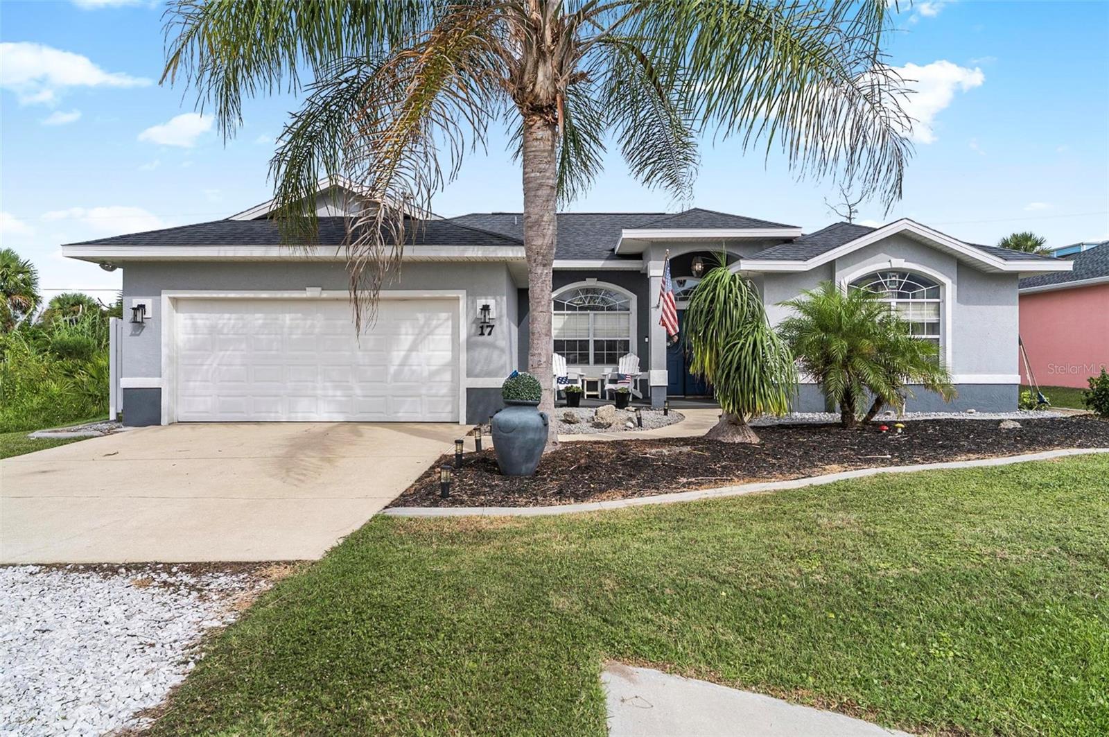 Coastal retreat living at its finest with a new roof and HVAC and refinished pool!  This inviting pool home offers private beach access just steps away at the end of the road. The desirable split floor plan features three bedrooms and two baths, making it ideal for hosting family and friends or maximizing rental income potential. Outside, a spacious screened lanai surrounds the private pool, while lush tropical landscaping creates a serene and secluded oasis perfect for relaxing or entertaining. Best of all, there's no HOA, giving you the freedom to enjoy your beachside escape your way.