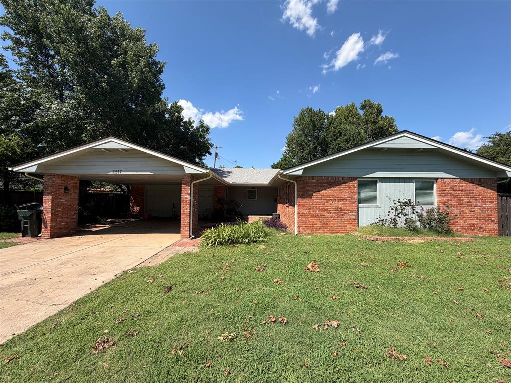 Welcome to 2517 Chateau Drive in Norman, OK! This spacious 4-bedroom, 3-bathroom home is centrally located, offering easy access to shopping, dining, schools, and everything Norman has to offer. Inside, you'll love the beautifully updated kitchen with modern finishes, a cozy living room fireplace, and a unique primary suite featuring its own private fireplace for the perfect retreat. The home's functional layout provides plenty of space for comfortable living, while the covered parking in the driveway offers protection for your vehicles from Oklahoma's unpredictable weather, including hail. Combining charm, convenience, and thoughtful updates, this home is a fantastic place to call home. Schedule your tour today!*Don’t miss out! Ask us about our holding fee special and secure your new home today!*Owner does NOT allow cats!Garage has been converted.Property does NOT come with wash and dryer.Tenant responsible for ALL utilities Electric, Gas, Water, and Trash.Tenant Responsible for ALL Lawn Care.$50 Application Fee Per Applicant.Deposit is Equal to One Months Rent.(Approved pets will add $50mo pet fee / per pet)One Year Lease Required-Required Resident Benefits Package (RBP) Fee: $35.00/monthly*Amount for (RBP) is NOT included in monthly rent total*REQUIRED RESIDENT BENEFITS PACKAGE (RBP):At TAC Real Estate Services, we strive to provide an experience that is cost-effective and convenient. That’s why we provide a Resident Benefits Package (RBP) to address common headaches for our residents and provide must-have services for our renters. The Total Monthly Price for this package is $35.00/month and includes on demand pest control, air filter delivery, utility setup assistance, credit building and more! Residents have the option to personalize some components during onboarding, which may increase or decrease the monthly amount. More details upon application.