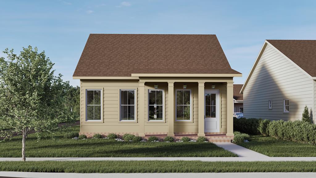 This charming new construction cottage is ideally located in the desirable Cassidy Farm subdivision.    This thoughtfully designed 3-bedroom, 2-bath home features 10-foot ceilings throughout, with elevated 11-foot tray ceilings in both the primary suite and main living area, creating an open and airy feel.    This home was professionally designed by an interior designer, with all finishes carefully curated to deliver a cohesive, high-quality design throughout—where affordability and quality come together.    The spacious primary suite features a large bedroom with tray ceilings and flows seamlessly into a well-appointed bathroom with double vanities, a luxury shower, and a walk-in closet with custom wood shelving. The closet connects directly to the laundry room, creating a highly functional and convenient layout.    The open-concept kitchen overlooks the living and dining areas, offering a practical and inviting space for both everyday living and entertaining.    Exterior features include lap siding, Hardie board construction, brick skirting around the base of the home, brick paver accents, architectural shingles, and professionally designed landscaping, creating a timeless and durable exterior.    All homes will undergo a blower door test to ensure minimal air leakage, increasing overall energy efficiency, comfort, and long-term savings. A gas tankless water heater further enhances efficiency with on-demand hot water.    Directly across the street, Cassidy Park is currently undergoing renovation and is being transformed to include an 18-hole disc golf course, walking sidewalks for exercise, a fishing dock, and additional recreational features—offering a unique lifestyle opportunity right outside your front door.    Homes are currently under construction. All showings must be coordinated with the listing agent.    Seller is a licensed real estate broker in the state of Georgia, license #340473.    Important: All materials and finishes have been pre-selected and purchased. The home is being sold with these selections in place.