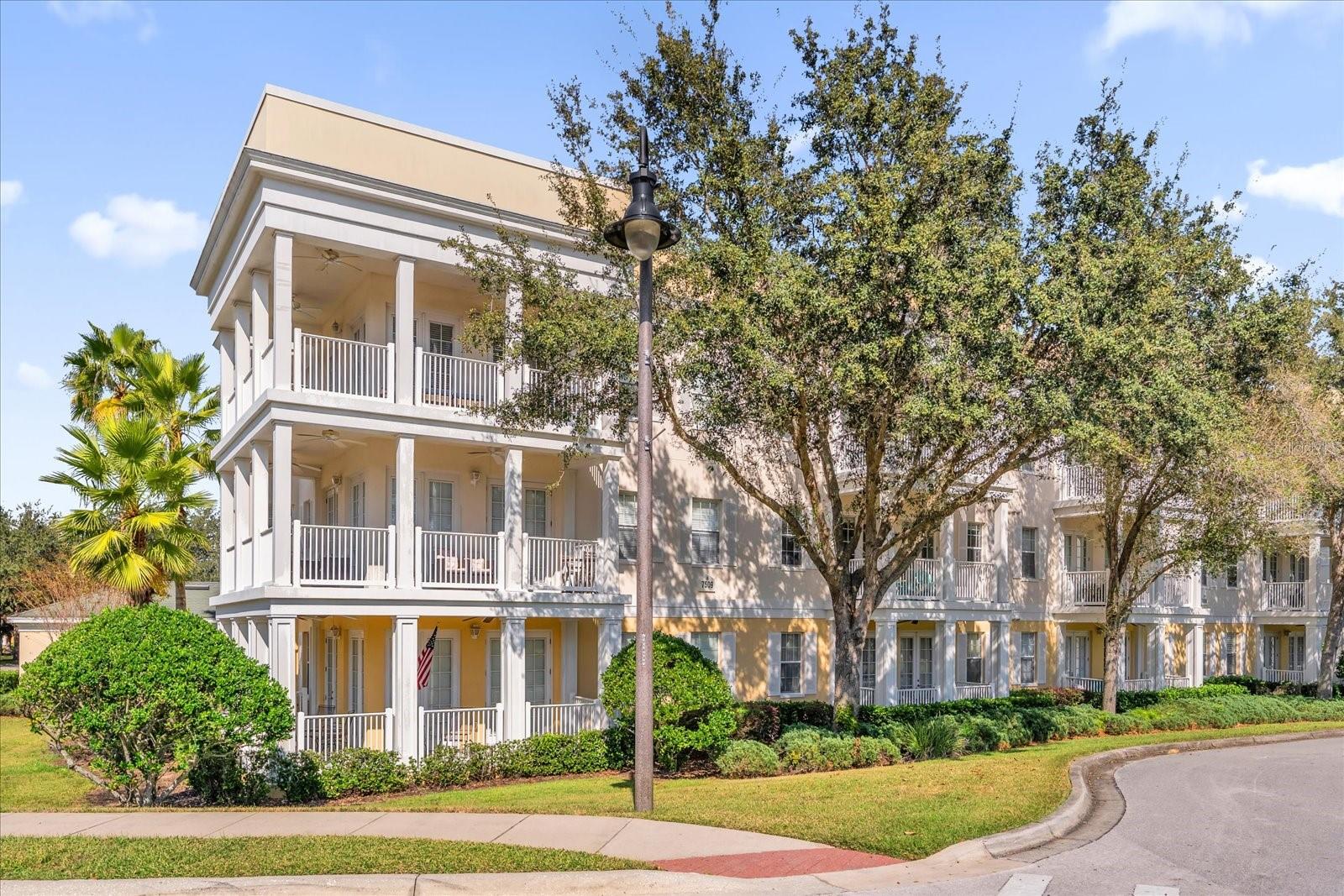 ***ACTIVE MEMBERSHIP AVAILABLE*** WELCOME TO THE TERRACES AT REUNION!!! This luxury condo is full of high end updates throughout! The natural FLORIDA SUNLIGHT pours through this unit as the entire living room consist of FRENCH DOORS that look out to the expansive WRAP AROUND BALCONY overlooking lush greens and the natural beauty Reunion is known for. This oversized balcony is big enough for the whole family and perfect for wrapping up long days at the parks or on the golf course! This fully furnished unit has been meticulously maintained by its current owners and has never been used as a rental! This unit also comes with a PRIVATE DETACHED GARAGE which is very rare in Reunion and the perfect size for a car or GOLF CART! This END UNIT is located on the 3rd floor with NO NEIGHBORS ABOVE offering complete privacy! The Terraces also has one of the best pools in the resort being a FULL-SIZED LAP POOL and is right around the corner from this unit! Make this unit your primary residence, second home, or investment property and start making family memories today that will last a lifetime! Schedule your showing today before its too late! REUNION’S Proximity To All The Major Theme Parks Especially Disney World Being Just 2 Exits Away, Makes This Vacation Community A Top Choice For Visitors Of All Ages. If You Are Looking To Take A Few Golf Swings While On Your Vacation You Can Take The Challenge On Any Of The 3 World Class Championship Golf Courses Designed By Arnold Palmer, Tom Watson And Jack Nicklaus That Are Located On Site. Hungry?, Why Not Step Into One Of The 5 Onsite Restaurants That Go From Hamburgers At The Cove To Fine Dining At Eleven And Everything In Between. There Are 12 Pools In The Community Including Multimillion Dollar Water Park With Lazy River & Water Slide.