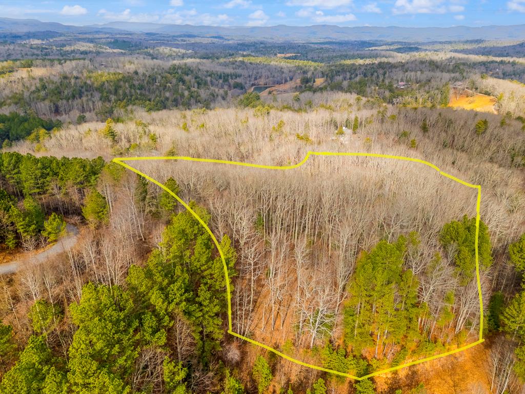 This property, just under 3.5 acres of unrestricted land, is an excellent location for constructing your ideal home or mountain retreat. A long driveway is already established, providing direct access to the homesite. The property features a well-maintained gravel road, ensuring privacy and seclusion amidst the surrounding woods, along with a seasonal view. Conveniently located off a state-maintained road, just beyond Fields of the Wood, it is also in close proximity to Lake Hiwassee, Lake Appalachia, the US Forest Service, and Hiwassee Dam. With its secluded setting, well-maintained road access, and absence of restrictions, this lot presents a unique opportunity for development.