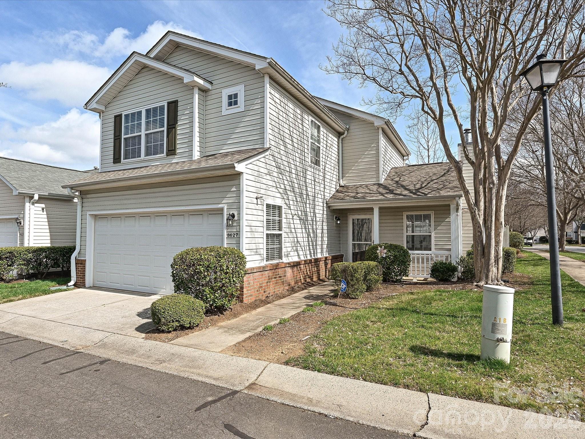 Welcome home to this beautifully designed single-family residence situated on a desirable corner lot and offering comfort, space, and a long list of amenities. The main level features a bright open-concept layout where the living room, kitchen, and dining area flow seamlessly together—perfect for entertaining or everyday living. Upstairs you’ll find three spacious bedrooms and two full bathrooms, including a private primary suite with a well-appointed bath and ample closet space. A convenient half bath is located on the main floor for guests.Step outside to enjoy the private, fully fenced backyard—ideal for relaxing evenings, pets, gardening, or hosting gatherings. Additional highlights include a two-car garage, ample storage, abundant natural light, and the added space and curb appeal that comes with a corner lot. Located in a community with numerous amenities such as walking trails, green spaces, playgrounds, pools and convenient access to shopping, dining, and major highways, this home offers the perfect blend of comfort, functionality, and lifestyle.