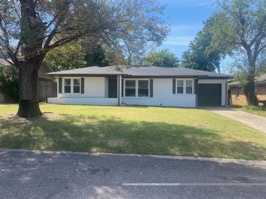 Freshly painted exterior and interior!!!!! REMODELED Bathroom and kitchen.  New wood floors, windows, kitchen, bath, doors, fans, lighting, blinds,   2018 roof and 2017 HVAC.  Large living room and kitchen.  Wonderful storage.  Appliance included stove, fridge, dishwasher, and disposal.  Storage barn in large private back yard.  One car garage with electric garage door.  Walk into the home from the garage.  Prefect home just waiting on You!  Don't miss this one.