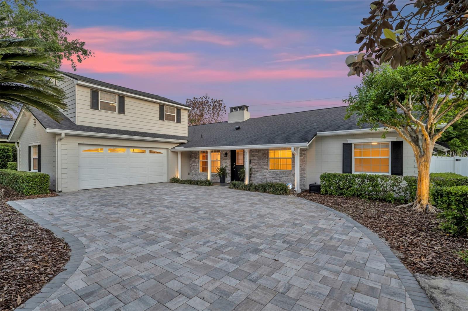 NEW PRICE…NEW OPPORTUNITY!! This beautiful, impeccably maintained and updated four bedroom and three and a half bath pool home absolutely has it all, including the added benefit of new electrical wiring throughout. Perfectly located in Maitland’s much sought after Dommerich neighborhood and walking distance to top rated elementary and middle schools. This attractive split-floor plan offers for spacious bedrooms and three full baths on the first level and a bonus room/5th bedroom with half bath on the second level. The gorgeous kitchen, boasts handsome, solid wood cabinets, granite countertops, and stainless steel appliances with double ovens. The first floor open layout includes a large dining area with brick fireplace leading into a wonderfully sized family room with fireplace and custom built-ins. Newly installed double pane, hurricane proof French doors brings in tons of natural light and leads out to your private oasis, including the newly resurfaced pool with new pool pump and filter, brick paver deck, open patio, and super fun gazebo with gas grill and nighttime lighting for entertaining! Awesome potential to install gas into the kitchen, as well. This home is fully supported by a new Generac system, never to be without power! Entire interior just freshly painted and new carpets installed in bedrooms and bonus room. Newer ROOF (2021), HVAC (2020) and tankless water heater. Samsung washer and dryer also included. Gorgeous architectural landscape with LED lighting add to its charm and warmth. This opportunity does not come along often and is absolutely MOVE-IN READY! Look forward to meeting you there!