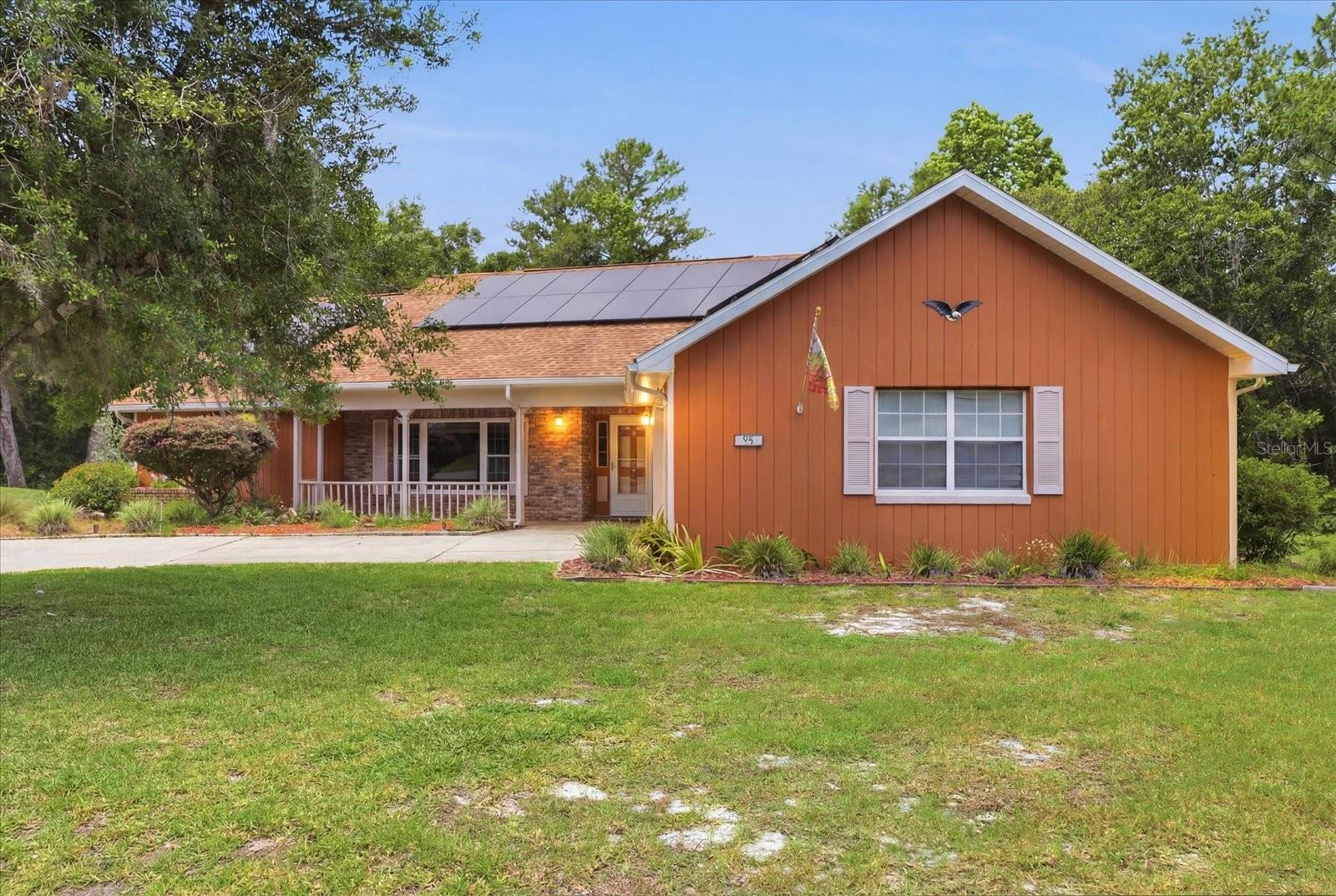Custom-built Sweetwater pool home loaded with updates and charm! The inviting family room features a stunning brick fireplace and skylight, creating a warm and welcoming atmosphere. Spacious living and dining areas provide plenty of room for entertaining and everyday living. The updated custom kitchen boasts granite countertops, soft-close cabinetry, and newer appliances, making it a chef's delight. Additional features include a spacious laundry room with ample cabinetry and counter space, a convenient pool-access bathroom, and a well for irrigation to help maintain the beautiful landscaping. Major improvements offer peace of mind, including a new roof (2021), new windows (2021), new HVAC system (2023), and solar panels (2023) for enhanced energy efficiency. Step outside to your refreshing pool and enjoy the Florida lifestyle year-round. Situated at the back of a quiet cul-de-sac, this property offers added privacy and a peaceful setting. Combining quality craftsmanship, thoughtful updates, and an exceptional location, this well-maintained Sweetwater home is a must-see. Schedule your showing today!