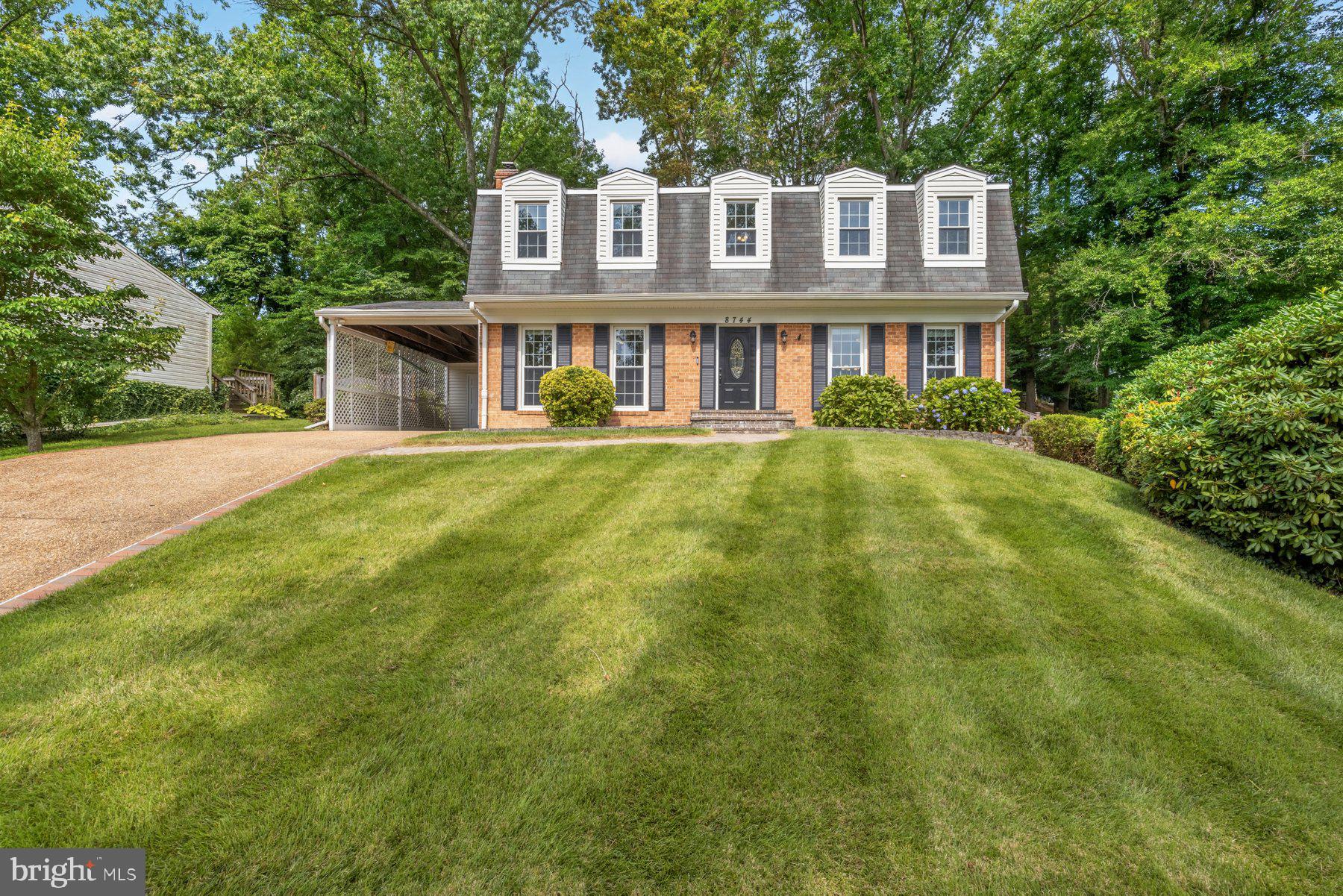 Welcome home to this charming and beautifully maintained three-level Colonial located in the West Springfield High School pyramid, with an easy walk to Hunt Valley Elementary and the community pool. This home offers 5 bedrooms, 3.5 baths, and over 3,000 sq ft in the desirable Springfield Station community.The main level features hardwood floors throughout, a formal living room, a separate family room with a gas fireplace, and a dining room with a built-in bar area, complete with wine refrigerators and glass front display cabinets, perfect for entertaining. The kitchen includes cherry cabinetry, granite countertops, a gas range, and a garden window, with a sliding glass door leading out to the deck. A laundry room and a powder room complete the main level.Upstairs, the primary suite includes a California Closets walk-in closet and an updated en suite bathroom with a double vanity and separate glass shower. Three additional bedrooms share a hall bathroom with a tub/shower combination and separate vanity area.Downstairs, the finished lower level includes luxury vinyl plank flooring and a spacious rec room equipped with an expansive drop-down screen, projector, and Bose surround sound system, all of which convey with the home. This level also includes a bedroom with an oversized closet and a full bathroom with a walk-in shower, ideal for guests or extended family, along with a large storage and utility room.Outside, enjoy the fenced backyard with a deck off the kitchen, perfect for grilling and outdoor entertaining. The carport provides covered parking, with additional driveway space.Recent updates include fresh paint, a new water heater (2022), an upgraded electrical panel with added recessed lighting in the family and living rooms (2022), a built-in bar and beverage storage added to the dining room (2021), a remodeled basement with media center (2022), a new fence with two gate entries (2021), and a California Closets closet system in the primary suite (2021).Zoned for highly ranked Hunt Valley Elementary, Irving Middle School, and West Springfield High School.This home is part of the Springfield Station Homeowners Association, which includes tennis courts, and a fenced basketball/pickleball court.Excellent location just outside the Beltway! Convenient access to major roads including Fairfax County Parkway, 395/495/95. Close to Metro bus stops, Franconia-Springfield Metro station, commuter lots, and the Rolling Rd/Burke VRE stations. Also nearby are George Mason University, Ft. Belvoir, Lake Accotink Park, Burke Lake Park, Huntsman Lake, South Run Rec Center, Springfield Golf and Country Club, Springfield Town Center, Springfield Plaza, and a great selection of restaurants. Just minutes to DC, the Pentagon, Reagan National Airport, Alexandria, Arlington, Tysons Corner, and more. This home will not last. Make your appointment today!