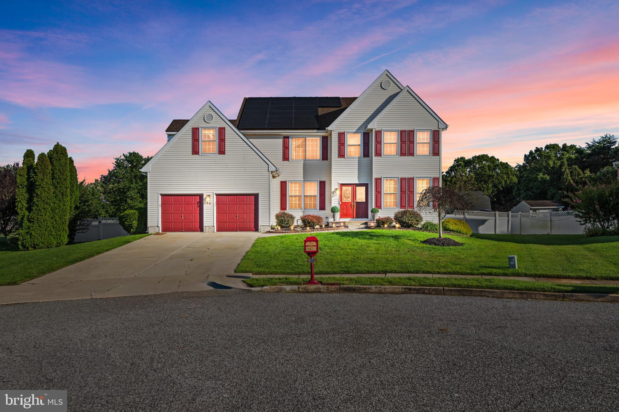 ***Sellers say - LET'S GO! ***Welcome to 38 Chestertown Rd, in the beautiful and serene suburb of Wye Oak....Located in Gloucester Township, Camden County - this beautiful Oxford Model is sure to please even the most discerning of tastes. This property boasts over 2,800 SF with cathedral ceilings, a large foyer, formal dining room, formal living room, expansive kitchen and family room with fireplace, powder room - and that's only the first floor! Up the stairs to the second floor, there are 4 generous sized bedrooms, and two updated full bathrooms. The massive primary bedroom, sitting room and en suite is sure to please  - With plenty of closet and storage space, there is plenty of space for all of the things you need most. Down to the basement, you find an additional area to relax, play pool, hang out with friends at the basement bar, or even spend some time exercising in your own private gym.  There is space for storage and even more flex space to use for your own hobbies, etc.The backyard is an oasis to call your own - why travel when you can just step outside? Full basketball court with flood lights, half in - half out swimming pool, with new liner and newer filter and pump - all ready for it's new owners. With almost 1 acre of grounds to spread out on, you will never feel congested or stressed by the outside world. 38 Chestertown Rd sits up off of the private cul de sac, and can be viewed as soon as you turn into Chestertown Rd - truly a breathtaking sight to behold. Come see what this beauty looks like in person!* House has been virtually staged to allow potential buyers to visualize the homes potential!* The entire home has been freshly painted and is white and neutral throughout! Sellers are negotiable and looking to sell quickly. All serious offers encouraged.