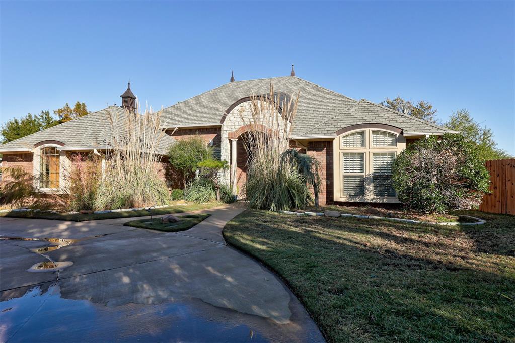 BRAND NEW ROOF!!  Introducing 14812 Maplelake Drive — an exceptional 4-bedroom, 3.5-bath, single-level ranch residence situated in a serene, upscale cul-de-sac in Edmond. This distinguished property offers an elevated blend of luxury, comfort, and thoughtful design, ideal for the discerning buyer seeking refined living and a private outdoor retreat.

Upon entry, the home impresses with tall ceilings, an abundance of natural light, and a graceful flow that enhances both everyday living and elegant entertaining. Expansive tall windows illuminate the living spaces, creating a bright and welcoming environment throughout. The floor plan includes both formal and informal living and dining rooms, providing versatility and sophistication for any lifestyle.

The beautifully appointed kitchen features granite countertops, stainless steel appliances, and excellent workspace, seamlessly connecting to the main living areas.

A rare and highly desirable feature of this residence is the true mother-in-law suite, offering exceptional privacy and comfort for guests or multigenerational living. A dedicated office provides an ideal setting for remote work or quiet study.

The outdoor living experience is equally impressive. The property boasts a sparkling private pool, creating a resort-like atmosphere perfect for relaxation, recreation, or entertaining. Its peaceful cul-de-sac setting enhances privacy and exclusivity.