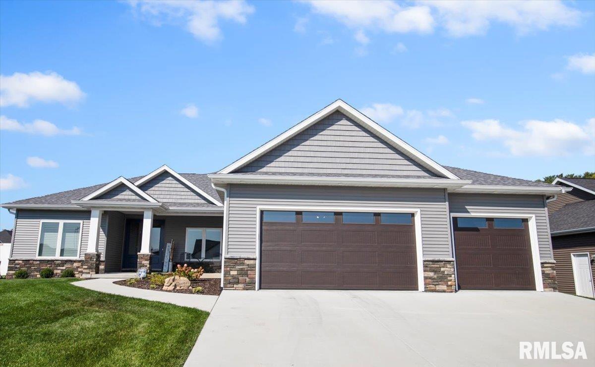 Welcome to this stunning custom-built, nearly new home in sought-after Centennial Park Place, where luxury and thoughtful design meet everyday comfort. Boasting impressive 11-foot ceilings throughout the main level and basement, this home offers an open, airy feel in every space. The chef-inspired kitchen has been beautifully designed featuring custom cabinetry with roll-out and hidden interior drawers, solid surface countertops, a walk-in pantry, and an oversized island—perfect for entertaining and daily living. The open floor plan is enhanced by recessed lighting, oversized windows, a security system, and a remote-controlled gas fireplace visible from the main living areas. Remote controlled window coverings in the living area. Pocket doors. Retreat to the spa-inspired primary suite, complete with heated floors and a dual walk-in shower, and enjoy direct access to the 18x40 pool for a true resort-style experience. Bonus room that is perfect for an office or craft room or potential 4th bedroom. A tankless water heater provides endless hot water, while the heated-floor, 3-car garage ensures year-round comfort. Step outside to your private outdoor oasis with a fenced backyard, ideal for relaxing, entertaining, and enjoying warm summer days. Full basement that is framed and ready to be finished. Irrigation system. This exceptional home combines modern luxury, quality craftsmanship, and premium amenities—truly a must-see!