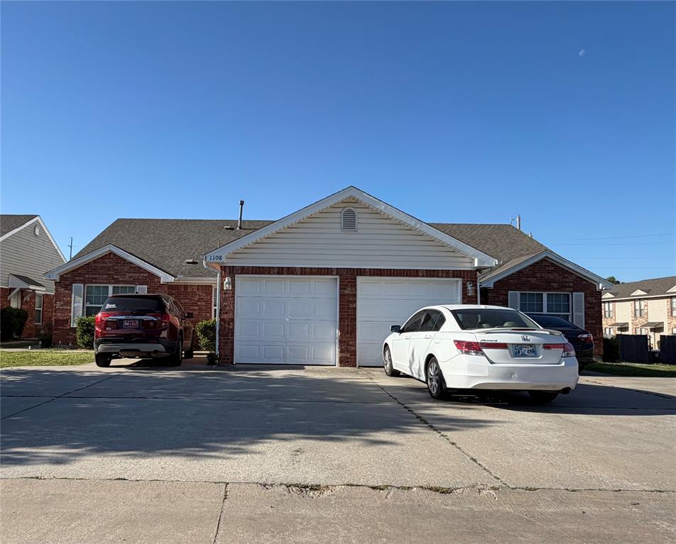 Investment opportunity: Purchase one, two or three four-bedroom, two-full-bath duplexes located less than two miles east of the University of Oklahoma campus.  The floor plan of each duplex is the same.  There is a living area in the middle with two bedrooms on each side, and a full bathroom dividing the two bedrooms.  The kitchen is adjacent to the living area.  The duplex also features in-unit washer and dryer connections and a one car garage with room for several cars out on the concrete driveway.  All three duplexes average a 98% occupancy and all but one have leases.  Property management has pictures and more details available if needed.MLS numbers are 1228178, 1228179 and 1228181 for all three duplexes