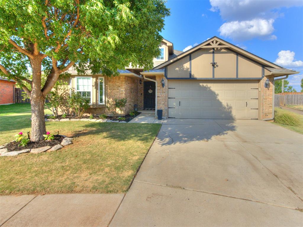 Welcome to this beautifully updated home tucked away on an oversized lot in a desirable cul-de-sac! Thoughtfully refreshed throughout, this inviting residence features a new roof and furnace in 2023, along with new tile flooring in the living room, kitchen, bedrooms and closets and new hallway flooring in 2026. The spacious living room showcases tall ceilings, crown molding, abundant natural light and a stunning gas-log fireplace. The open kitchen offers a tiled breakfast bar, updated lighting, deep sink, dishwasher and oven that is around  4 years old with air fryer and double oven and a stylish coffee bar with cabinetry.The generously sized bedrooms provide plenty of comfortable living space, while the spacious primary suite includes two walk-in closets, a soaking tub and separate shower. Interior painting was completed in 2023 and 2026. Enjoy the partially covered patio and large fenced backyard, perfect for entertaining, gardening or relaxing.Residents also enjoy convenient access to the community park, pond, walking trails and basketball court. Home qualifies for USDA financing and 0% down. Beautifully updated and move-in ready, this charming home offers comfort, style and an exceptional setting!