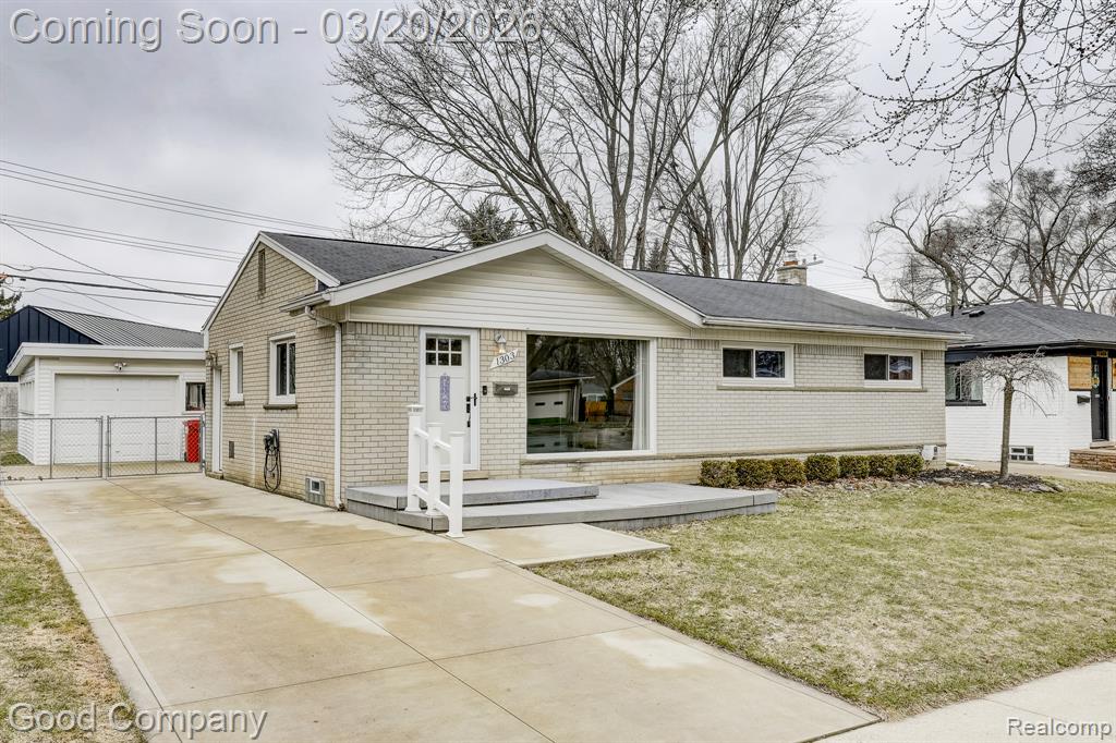 Open house! Saturday, March 21st from 12pm-2pm. Charming brick ranch just under a mile from downtown Rochester offering 3 bedrooms, 2 full baths, and over 2,000 sq ft of combined living space including a beautifully finished basement, all in a fantastic location near Howlett Park and within Rochester Schools. Welcoming living room features hardwood floors and a large picture window that fills the space with natural light. The updated kitchen, remodeled in 2020, includes stainless steel appliances, stylish cabinetry, and great workspace while flowing easily into the main living areas. Three comfortable bedrooms with hardwood flooring share a full bath down the hallway. The finished basement, remodeled in 2021, adds excellent additional living space with durable vinyl plank flooring, a second full bathroom, laundry area with washer and dryer, and plenty of room for a family room, office, or recreation area. Step outside to a spacious fully fenced backyard with a newer stone paver patio, along with a detached garage featuring a newer roof. The property backs directly to Howlett Park, offering peaceful views of walking paths, a scenic pond, and beautiful native landscaping filled with local wildlife. Fantastic location close to parks, shopping, dining, and everything downtown Rochester has to offer. Welcome Home!