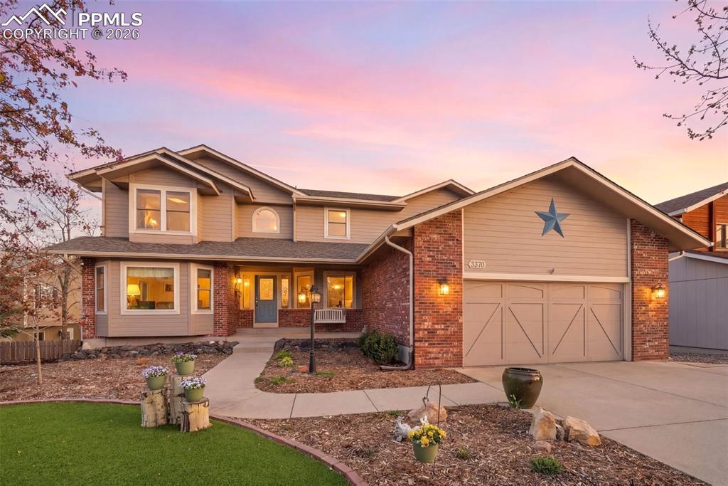Welcome to your dream home in the heart of Briargate! This spacious and beautifully maintained 7-bedroom, 4-bathroom home offers the perfect blend of comfort, functionality, and Colorado charm. With a 2-car garage and additional unattached parking, a fully finished basement, and breathtaking mountain views, this home truly has room for everyone. Step inside to discover generous living spaces filled with natural light, ideal for both everyday living and entertaining. The well-appointed kitchen flows seamlessly into the main living areas, creating a warm and inviting atmosphere for gatherings of any size. Downstairs, the finished basement is an entertainer’s dream, complete with a wet bar and ample space for a media room, game area, or private guest retreat. Step out onto the expansive deck and take in stunning views of the mountains; perfect for morning coffee, evening sunsets, and everything in between. Located in the highly desirable Briargate area, this home is just minutes from top-rated schools, parks, shopping, dining, and quick access to major roadways offering both convenience and an exceptional quality of life. Homes with this much space, views, and location rarely come available, don’t miss your opportunity to make it yours.