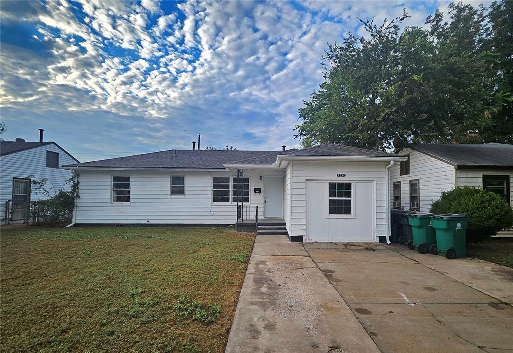 Completely remodeled 4-bedroom home in a convenient OKC location! This property features fresh, neutral paint throughout, all new flooring, and a functional layout. The garage has been converted to create a spacious 4th bedroom, offering extra flexibility for guests, a home office, or additional living space. Between the kitchen and converted room, you’ll find a dedicated laundry and utility area for added convenience. The kitchen offers great flow and plenty of cabinet space, while the bathroom has been tastefully updated. Large backyard provides ample room for outdoor entertaining or pets. Easy access to major highways makes commuting a breeze. Schedule your showing today!