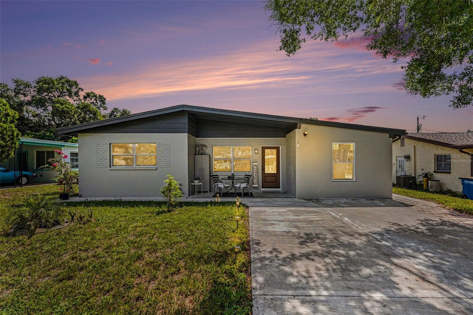 Virtually Staged. CHARMING, COMPLETELY REMODELED & MOVE-IN READY! Welcome to 1935 Atlantis Drive, a beautifully updated 3-bedroom, 2-bath home offering 1,210 square feet of comfortable living space in a convenient Clearwater location. Thoughtfully remodeled throughout, this inviting home is an excellent opportunity for first-time buyers, downsizers, or anyone looking for a stylish home without the renovation projects. The bright, welcoming interior offers a fresh, modern feel and an easy-flowing floor plan perfect for everyday living. Step outside and discover a backyard filled with possibilities, create your own private Florida paradise with a pool, outdoor kitchen, fire pit, lush landscaping, or the entertaining space you’ve always envisioned. Conveniently located near shopping, dining, entertainment, parks and some of Florida’s beautiful Gulf beaches. Move right in and start enjoying the Clearwater lifestyle!