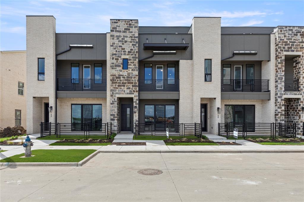 MLS# 20866326 - Built by Ashton Woods Homes - Ready Now! ~ 3rd Floor Bonus Room & Roof Top Deck!New townhome in the heart of Allen, Texas designed with the Minimalist collection showcasing a warm, contemporary pallette. The front porch opens to the first floor featuring an open kitchen-living-dining room with solid surface countertops, an eat-in kitchen island, stainless steel appliances, and a walk-in storage pantry. On the second floor, a spacious loft separates the primary bedroom with a walk-in ceramic tile shower with glass enclosure, dual vanity sinks, and an ample walk-in closet from the two secondary bedrooms each with their own walk-in closet as well as a full bathroom. This townhome also offers the added third floor option with an expansive bonus room and additional storage, a third full bathroom, attic and roof deck. Additional features include the front porch, full sprinkler system and landscaping package, energy efficient dual pane windows, energy efficient HVAC, smart home wiring, and much more!