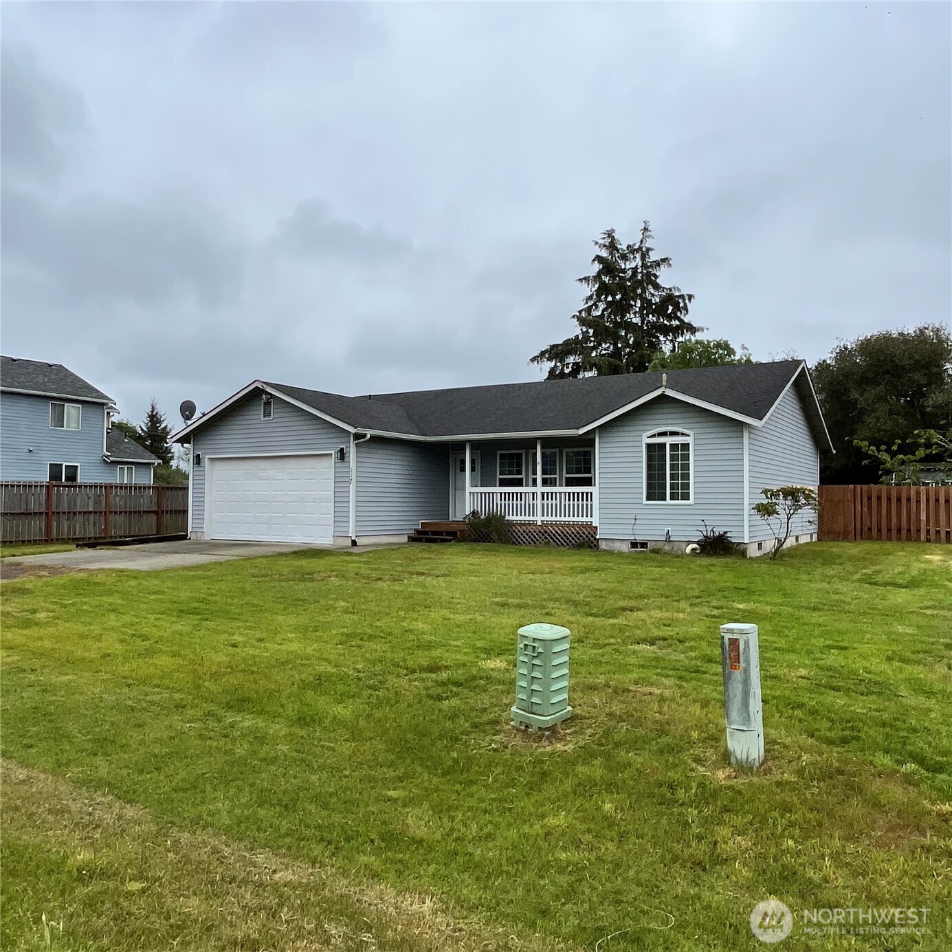 Short Sale price not approved.  Bring us an offer.  Welcome to this charming 1,290 square foot single-level home located in the peaceful coastal community of Ocean Shores, Washington. Designed for comfortable living and easy maintenance, this well-appointed residence features 3 spacious bedrooms and 2 full bathrooms, offering the perfect blend of functionality and relaxed beach-town living. The open-concept layout creates a bright and inviting atmosphere, with a comfortable living area that flows seamlessly into the dining space and kitchen—ideal for everyday living or entertaining guests. Large windows bring in natural light and capture the serene surroundings of the Pacific Northwest. The primary bedroom includes a private ensuite bathroom and generous closet space, while two additional bedrooms provide flexibility for guests, a home office, or hobbies. A second full bathroom is conveniently located for visitors. Situated in Ocean Shores, this home offers easy access to beaches, parks, golf courses, and local amenities, making it an excellent option for a full-time residence, vacation getaway, or investment property. Enjoy the tranquility of coastal living while still being close to everything this vibrant seaside community has to offer.