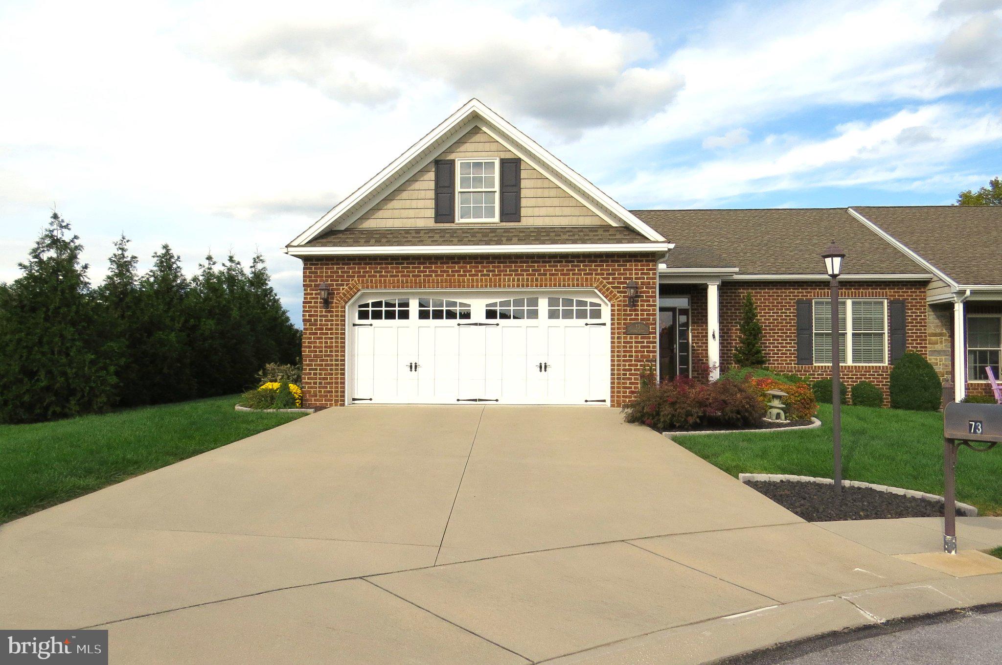 Enjoy convenient first-floor living in this 2-bedroom, 2-full-bath villa, featuring an inviting open floor plan and first-floor laundry in the Stoners Farm Development.  The spacious kitchen is great for cooking, and the screened-in patio offers a lovely place to relax. Extended 2 car garage with workbench and utility sink.  Situated on a cul-de-sac, this villa is ready for its next chapter—and yours!  Showings begin on Monday, October 5th.  Professional photos coming soon. Call for details!