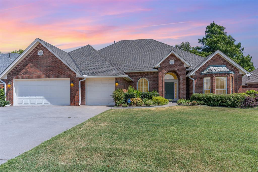If you want to find a home considered as jaw dropping gorgeous and ginormous, then look no further than this 5-bed, 3-bath home in West Norman! Brookhaven has historically been considered "the best community to live in", you also have quick access to I-35, Highway 9, and quick commutes to great eateries, major shopping, and mall walking! Step in and you are warmly greeted with formal living and dining areas, custom plantation shutters and window packages! Kitchen with cabinets galore, a butler’s pantry, a quaint island with a downdraft cooktop, double ovens, bread basket, and an impressively customized cabinet pantry! Windows fill the breakfast area and family room with an abundance of natural light! The huge primary bedroom is blessed with multiple layout options and patio access! A sizeable walk-in closet, with built-ins, is just through the impressive primary en suite, also including dual vanities, medicine cabinet mirrors, a garden tub, and step-in shower! Secondary beds also blessed with sizeable closets options and all include ceiling fans! The bedroom with a built-in bookcase discreetly includes your personal storm-safe closet! Guest bath by the entry includes a shower while another, by the secondary beds, includes a tub-shower combo! Front bedroom includes a beautiful bay window area with plantation shutters & french door closet! Upstairs bonus-bed-game room has the potential to serve many purposes! As a huge guest room, you gain multiple walk-in closets, full bath with shower-tub combo, and private A/C control! As a game room, the seclusion will brings all the friends to your place! As a home office, you have serene backyard views! Laundry room with wash sink by guest beds and the 3-car garage entry area! Garage includes an abundance of built-ins for all the projects! Backyard retreat is just beautiful with raised beds, plenty of space for many more stay-cations! Check out the video and 3D tours! Then call to schedule a private viewing!