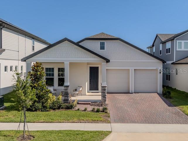 Exceptional opportunity in a prime location.Beautiful single-family residence featuring a charming front balcony and a landscaped garden at the entrance, ideal for those who value comfort, functionality, and quality of life.The property has recently received approximately R$70,000 in high-end upgrades, thoughtfully executed throughout the home. Notable enhancements include taller-than-standard interior doors, luxury vinyl flooring across the entire residence, and a refined wood accent panel with integrated LED lighting in the living room, creating a contemporary and inviting atmosphere.The gourmet kitchen is well appointed with a double sink, Samsung refrigerator, solid wood cabinetry, and a practical central island, perfect for everyday living and entertaining. The integrated laundry area is fully equipped for added convenience.For enhanced water quality, the home features a recently installed whole-house water softener system, along with an additional filtration unit at the kitchen sink.Offering 3 bedrooms, 2 full bathrooms, 1 half bath, and a versatile flex space ideal for a home office, this residence provides a well-designed and functional layout for modern family living. The open-concept living and dining areas connect seamlessly, with sliding glass doors leading to the outdoor space, allowing abundant natural light and ventilation.Situated within a well-appointed community, residents enjoy access to a swimming pool, tennis court, and beautifully landscaped sidewalks, perfect for walking and outdoor activities.The covered garage with gated access comfortably accommodates two vehicles.One of the property’s standout advantages is its prime location within the community, which includes two on-site schools. Conveniently located near essential shopping and services, this home is positioned in an area with strong appreciation potential.Schedule your private showing today and discover your next home.