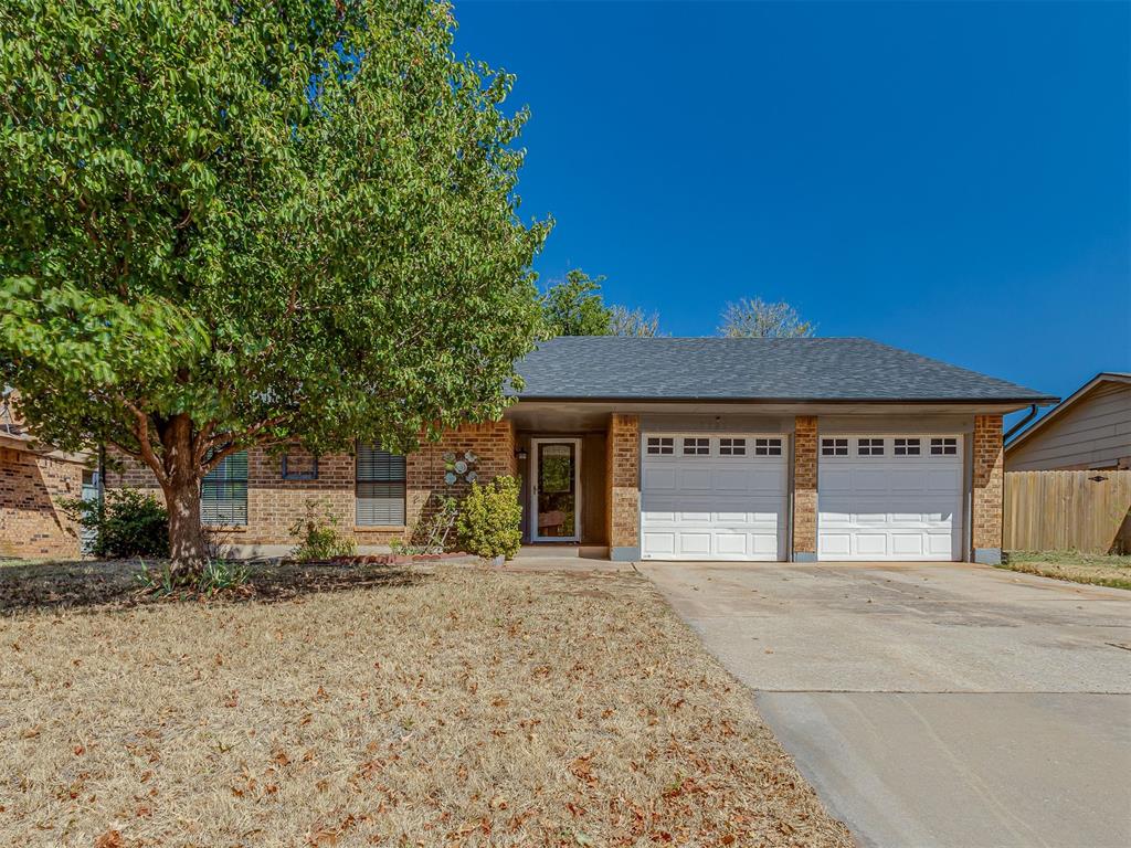 Affordable home updated where it counts!  This home has BRAND NEW HVAC system in fall of 2026, roof replaced in 2021, NEW privacy fence in back yard in April 2026, and water heater estimated to be 3 years old.  The home is 3 beds, 2 baths, with 2 car garage and MOVE IN READY! The home has spacious living room with wood burning fireplace adjoining the cozy kitchen with plenty of counter and cabinet space and window overlooking the backyard.  Down the hall find three bedrooms with the primary suite having a spacious walk in closet and bathroom with full shower.  Outside enjoy privacy in the backyard with the new fences, various gardening spaces, and a covered back porch perfect for morning coffee or relaxing dinners.  Book your showing TODAY!