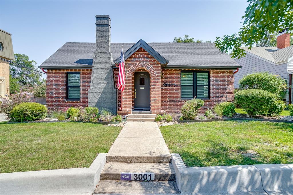 Welcome to Historic Ryan Place! This beautifully updated home blends timeless charm with modern living in one of Fort Worth’s most desirable neighborhoods. Inside, enjoy a fully remodeled kitchen featuring custom cabinetry, quartzite counters, a seamless backsplash, and a deluxe Frigidaire Gallery appliance package, including a six-burner gas range and built-in wall oven. The luxurious primary suite offers a spa-inspired bath with a frameless glass shower, Taj Mahal stone, designer fixtures, and elegant lighting.

Thoughtful updates throughout include brand new black-frame thermal windows, a new Class 4 architectural roof, and a custom 8-ft cedar privacy fence with matching gated entry. The home also boasts an attached cedar-column carport with finished ceiling, updated plumbing and drainage, a new water heater, and extensive landscaping with fresh sod, flower beds, and lighting.

Located just minutes from TCU, Magnolia, and Fort Worth’s vibrant dining, shopping, and entertainment, this home offers the perfect blend of historic character, modern comfort, and an unbeatable location.